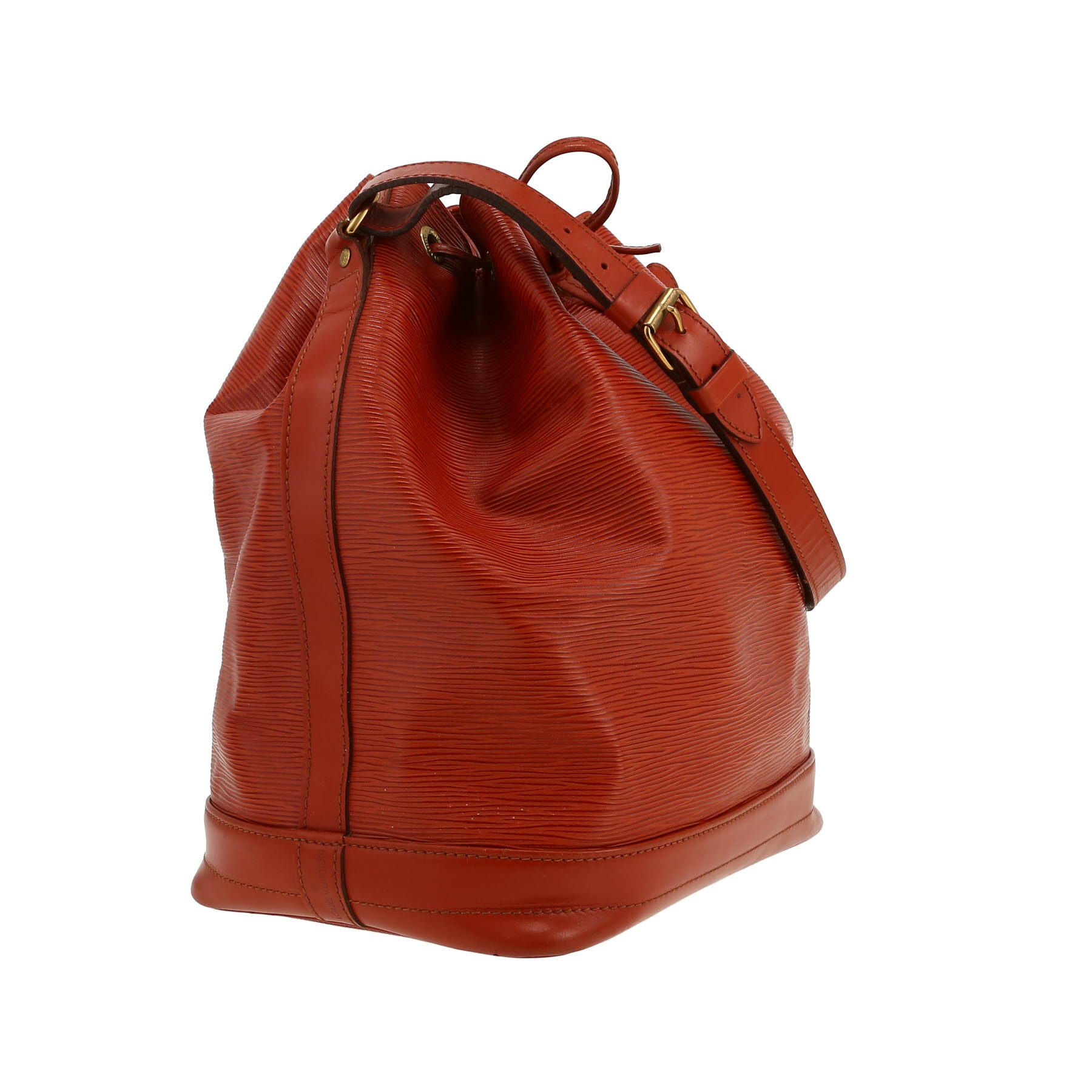 Louis Vuitton  Noé handbag  in brown epi leather