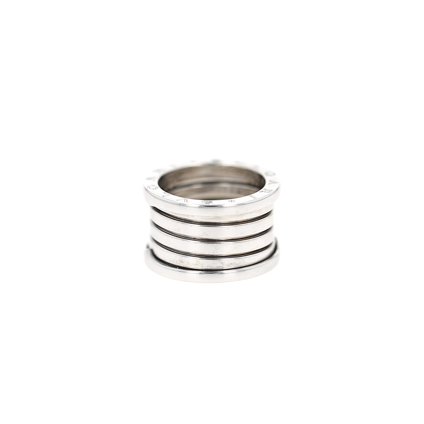 Bulgari B.Zero1very large model ring in white gold
