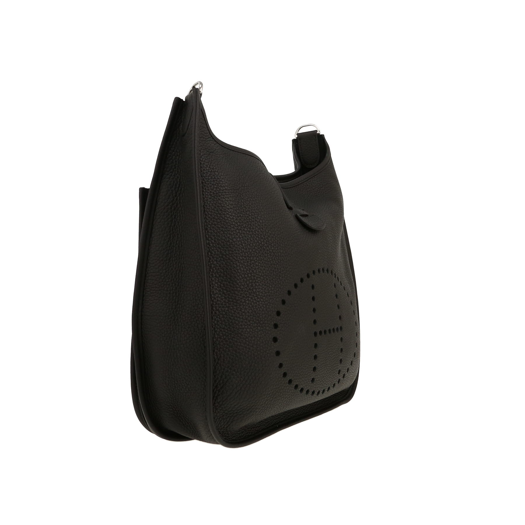 Borsa a tracolla Hermès  Evelyne III in pelle togo nera