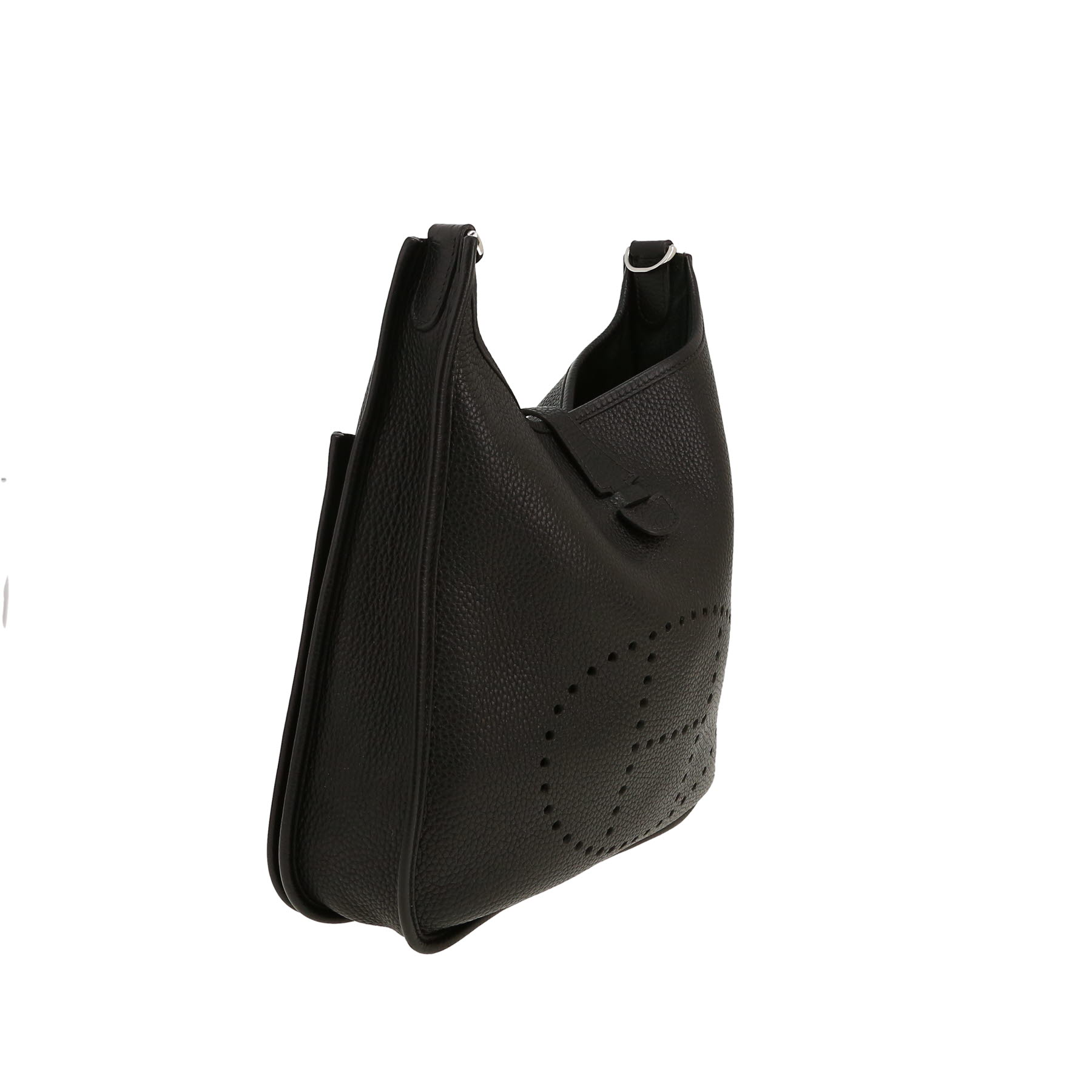 Borsa a tracolla Hermès  Evelyne III in pelle togo nera
