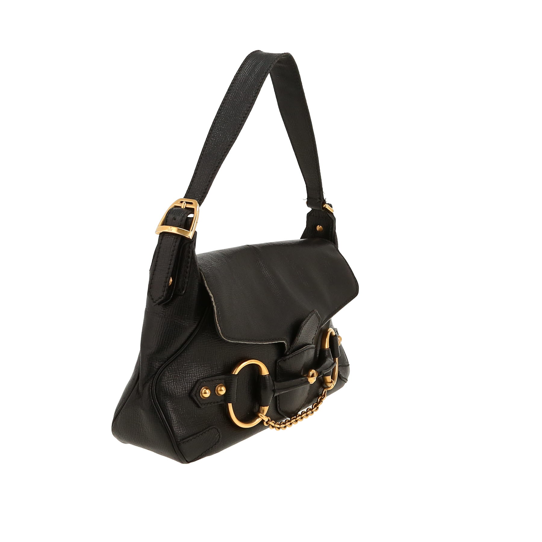 Bolso de mano Gucci  1955 Horsebit en cuero negro