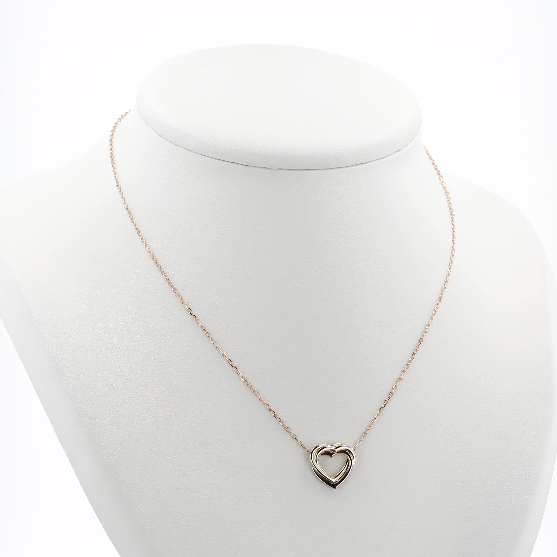 Cartier Coeur Trinity necklace in 3 golds