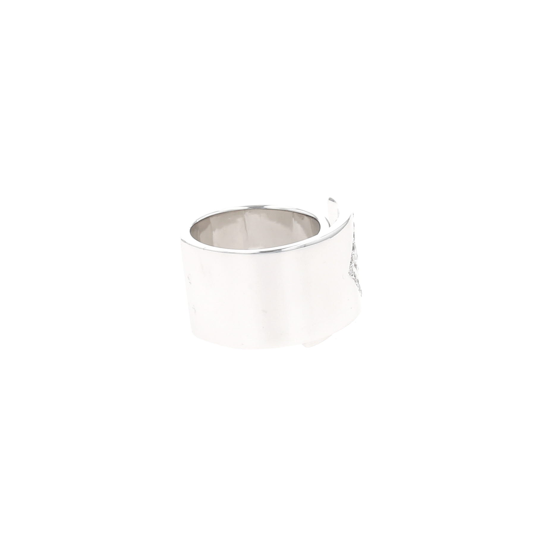 Anello O.J. Perrin Légende in oro bianco e diamanti