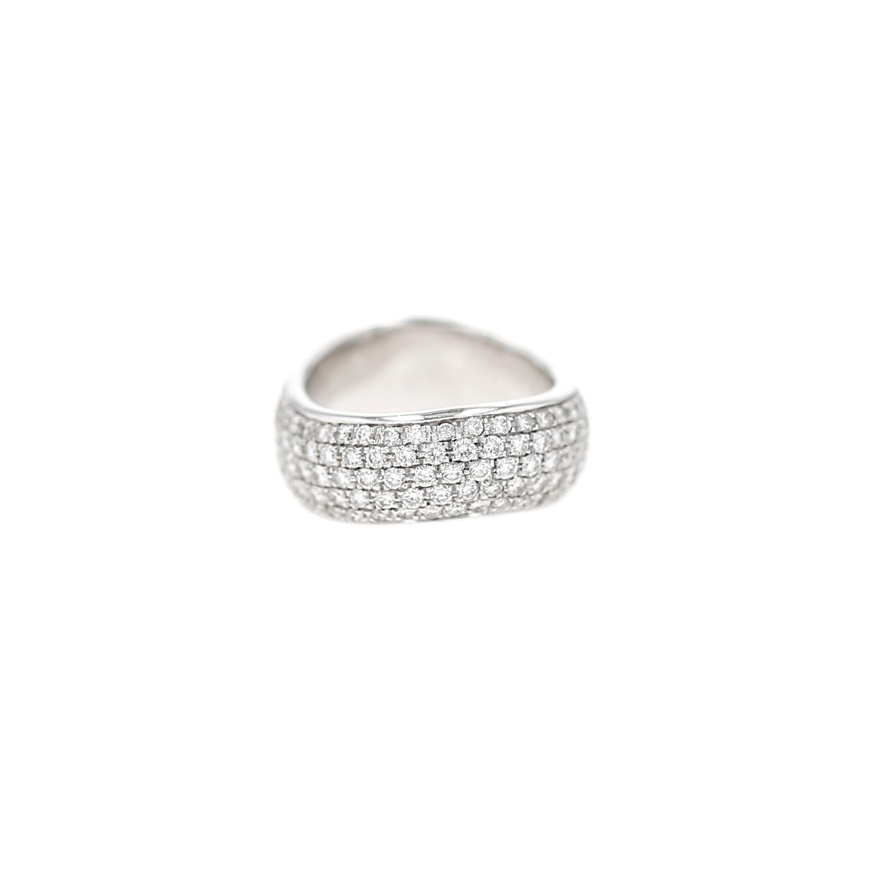 Bague Pomellato Milano en or blanc et diamants