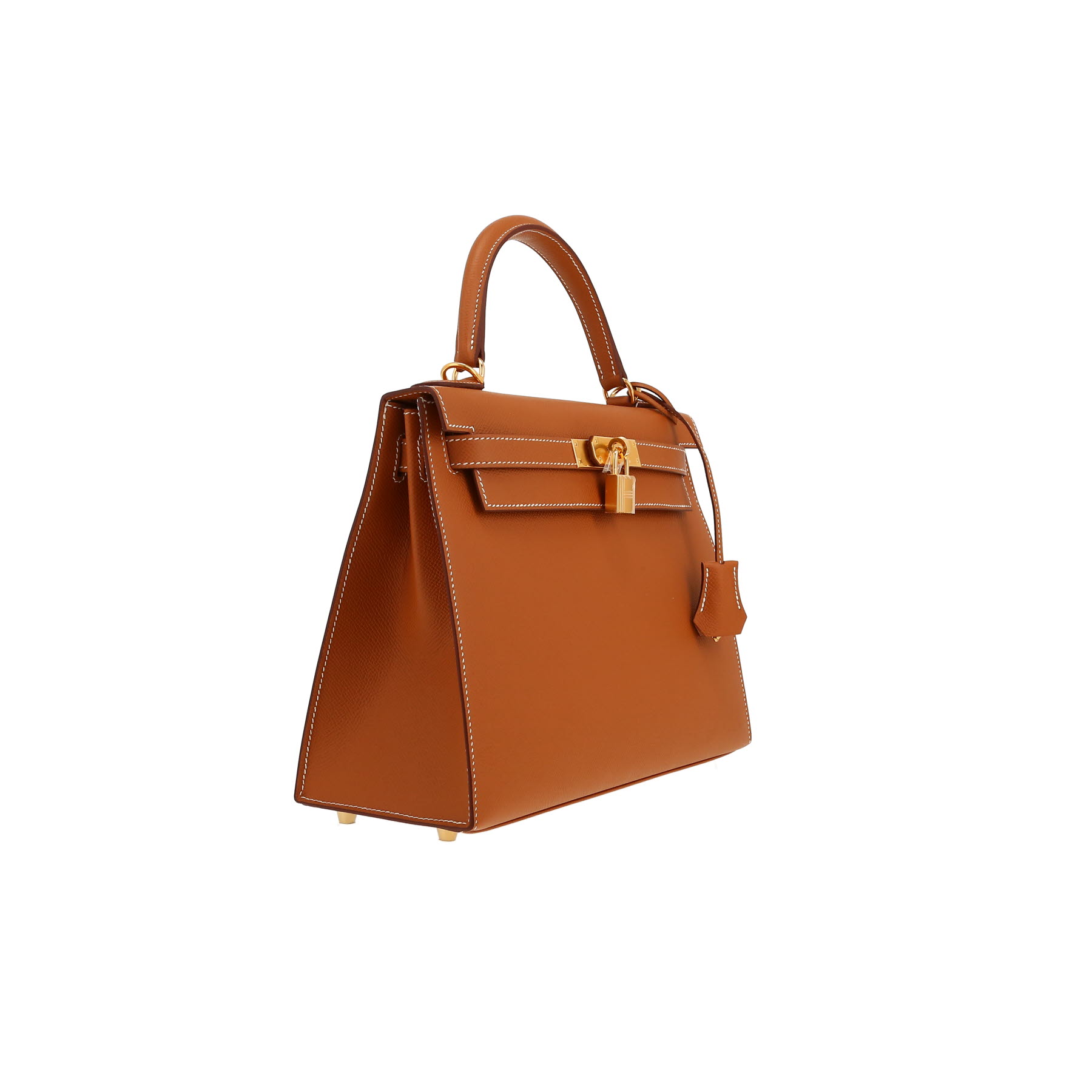 Hermès  Kelly 28 cm handbag  in gold epsom leather