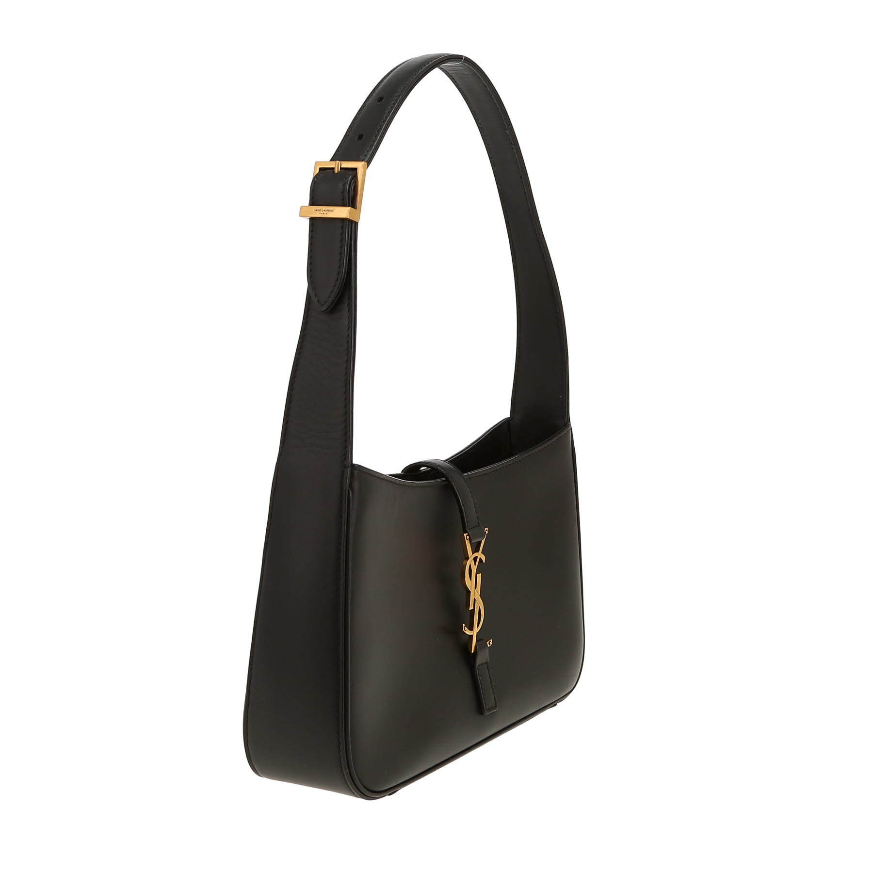 Sac à main Saint Laurent  5 à 7 en cuir noir
