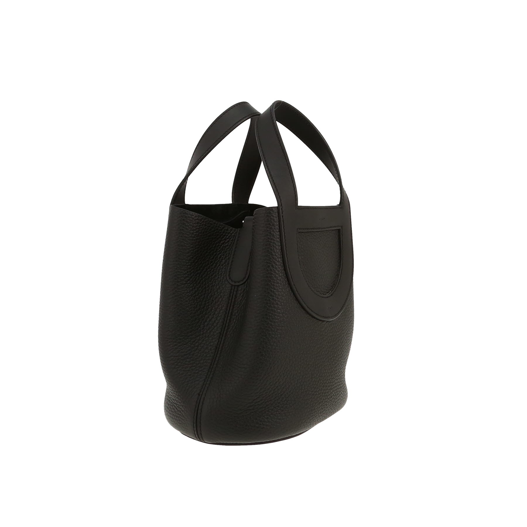 Sac à main Hermès  In-The-Loop en cuir togo noir