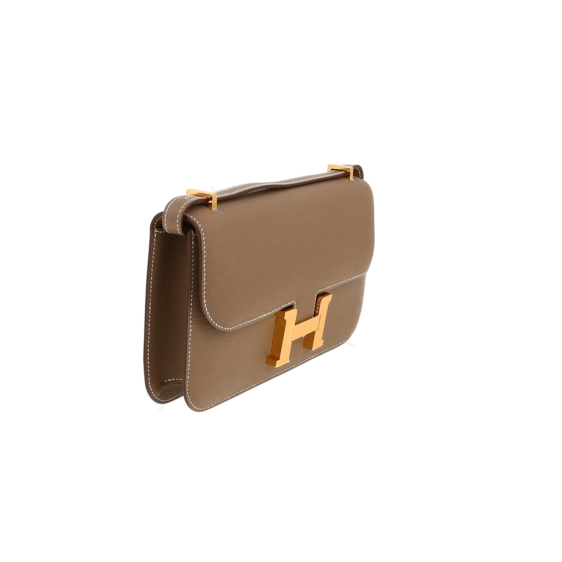 Hermès  Constance Elan handbag  in etoupe epsom leather