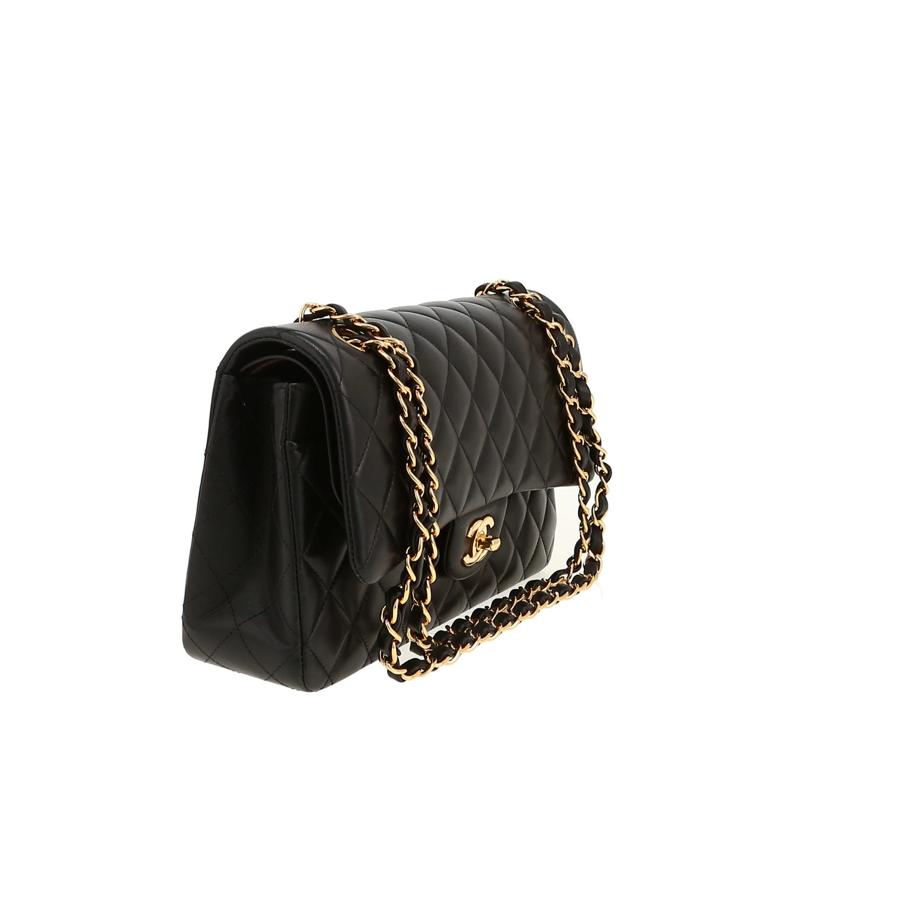 Chanel  Timeless Classic handbag  in black quilted leather
