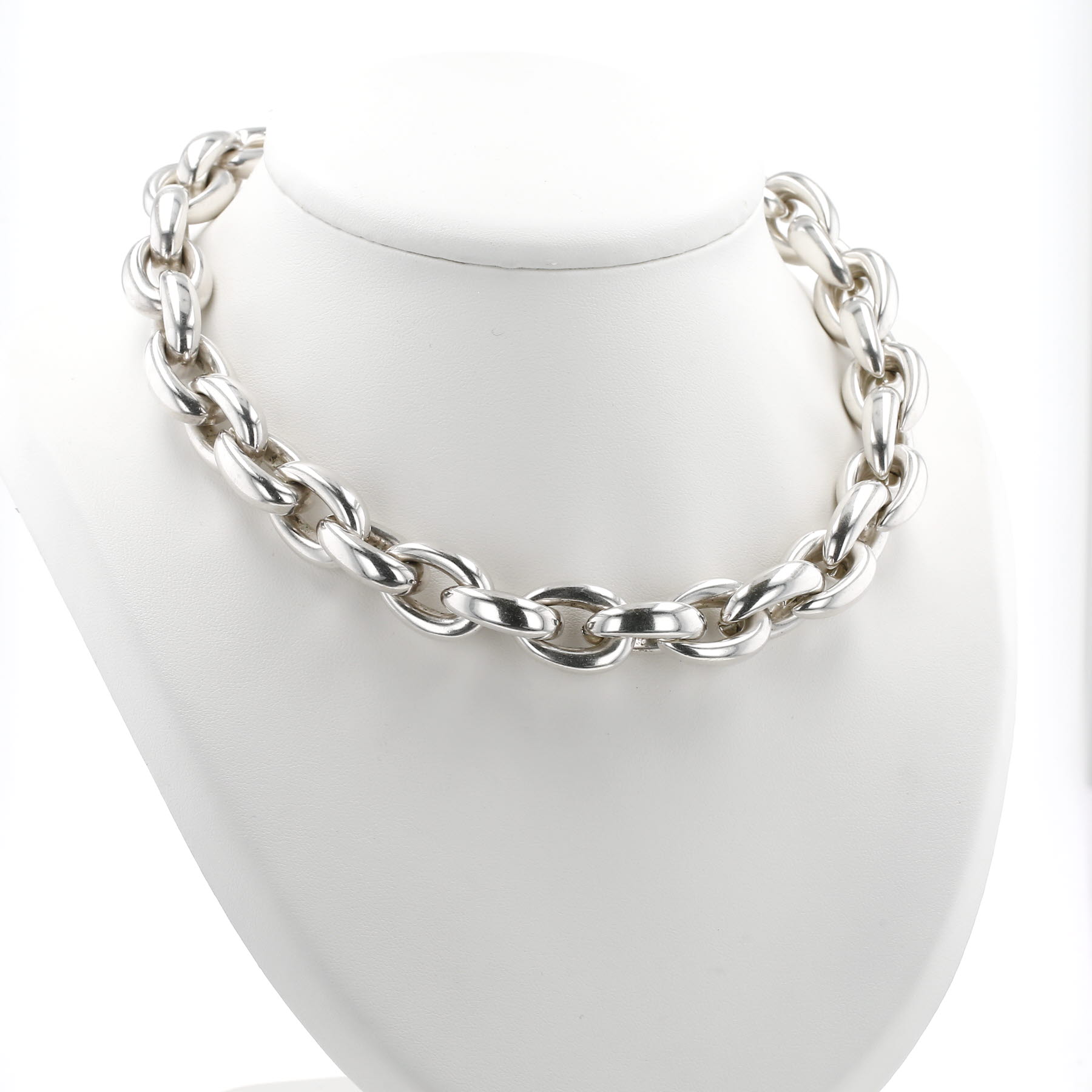 Collana Hermès Acrobate in argento