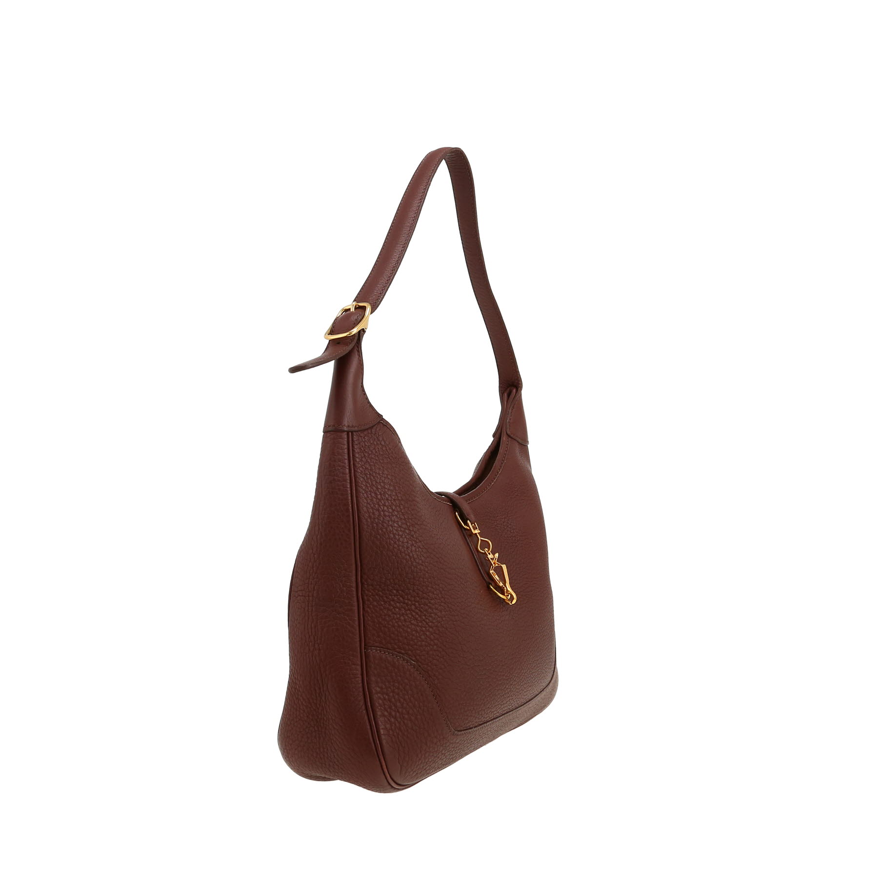 Hermès  Trim handbag  in brown togo leather