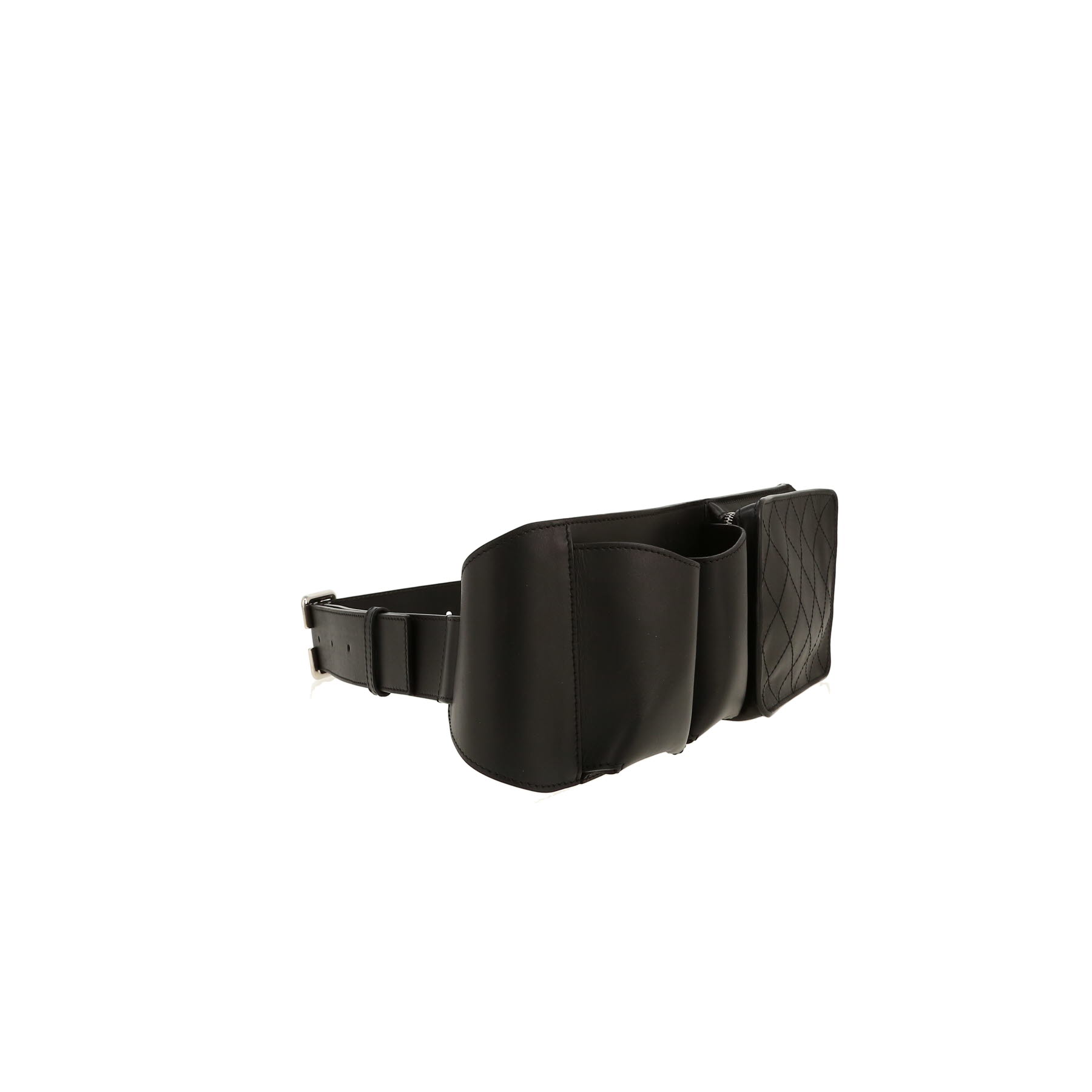 Chanel  Pochette ceinture clutch-belt  in black leather