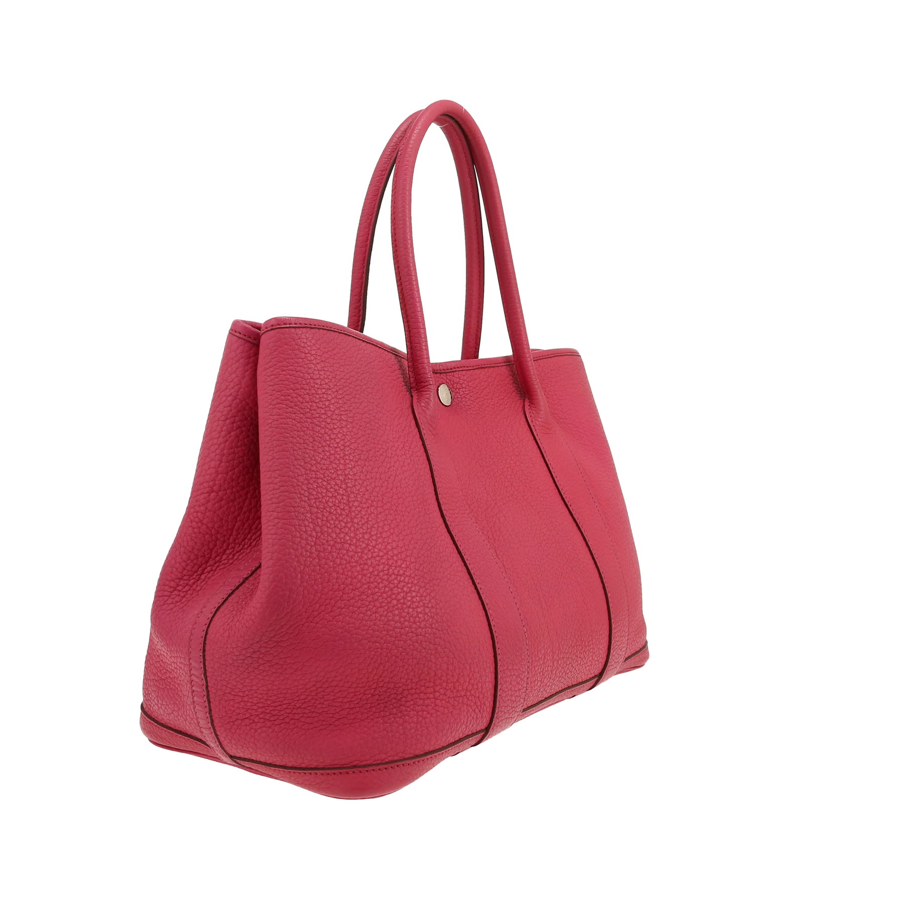 Hermès  Garden Party shopping bag  in pink togo leather