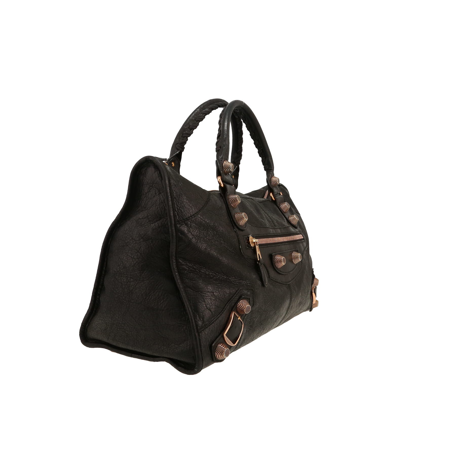 Balenciaga  City handbag  in black leather