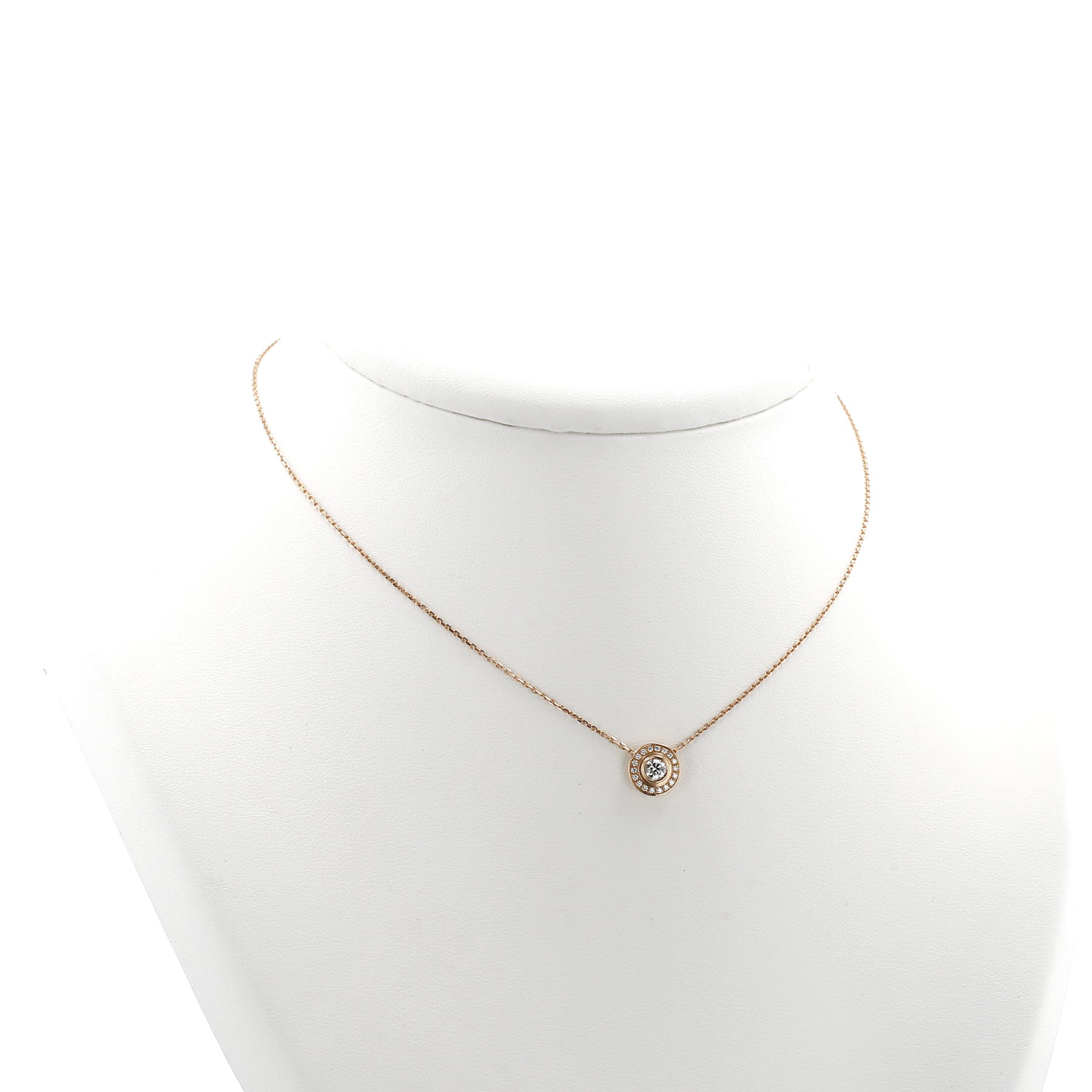 Collier Cartier d'Amour en or rose et diamants Collier Cartier d'Amour en or rose et diamants