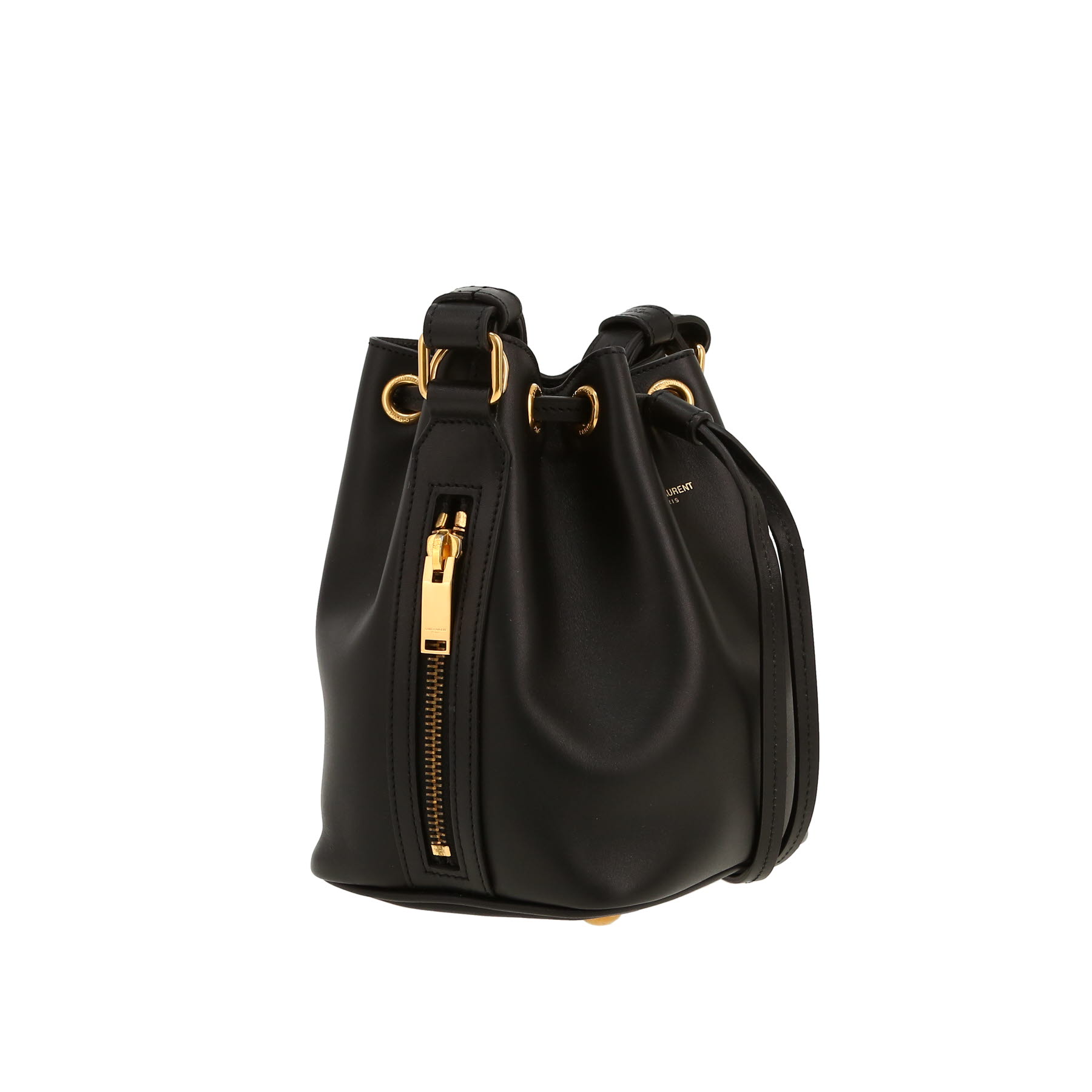Saint Laurent  Emmanuelle shoulder bag  in black leather