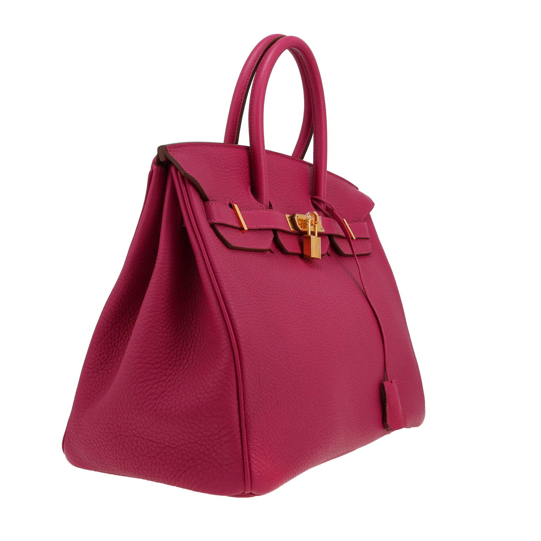 Hermès  Birkin 35 cm handbag  in Rose Pourpre togo leather