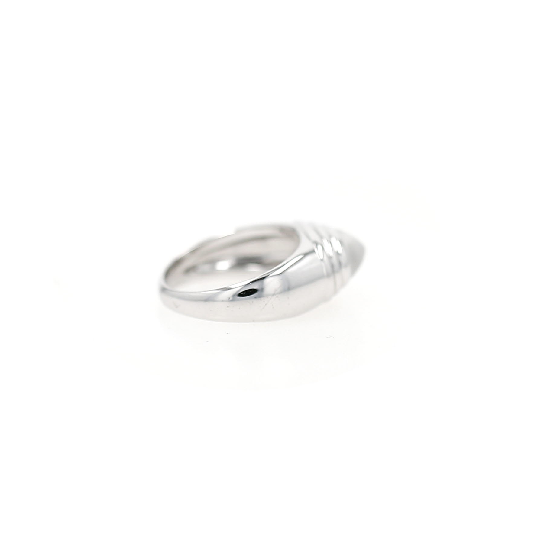 Boucheron Jaipur  1990's ring in white gold and rock crystal