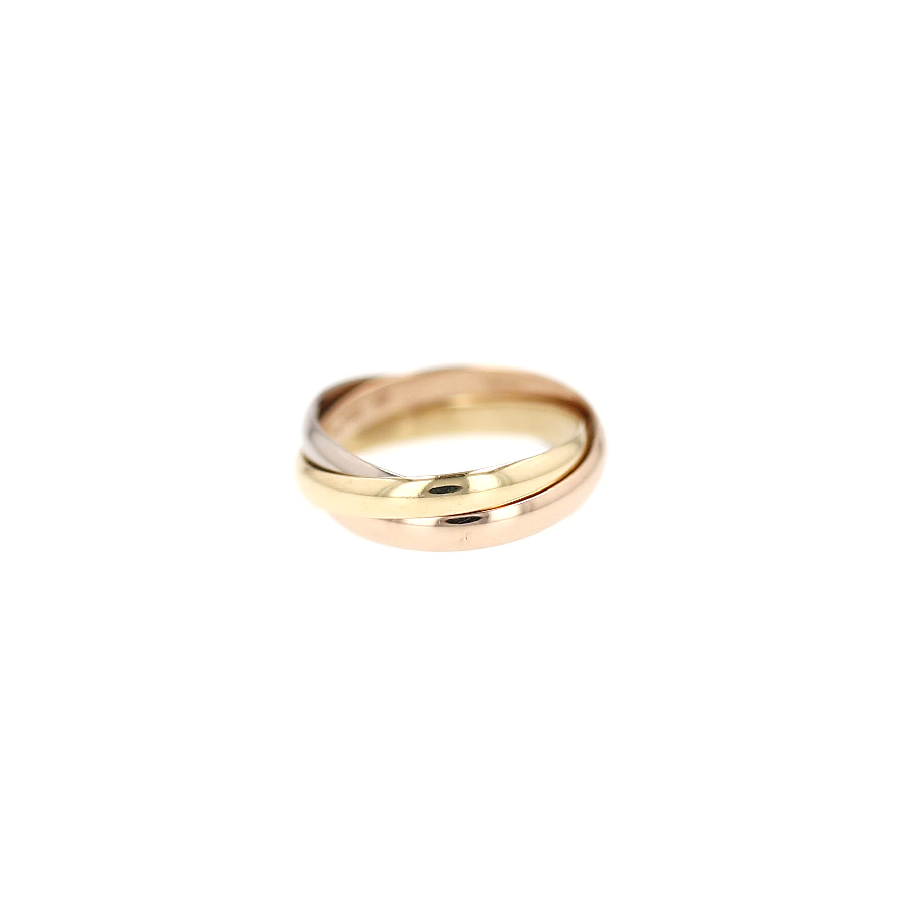 Cartier Trinity small model ring in 3 golds