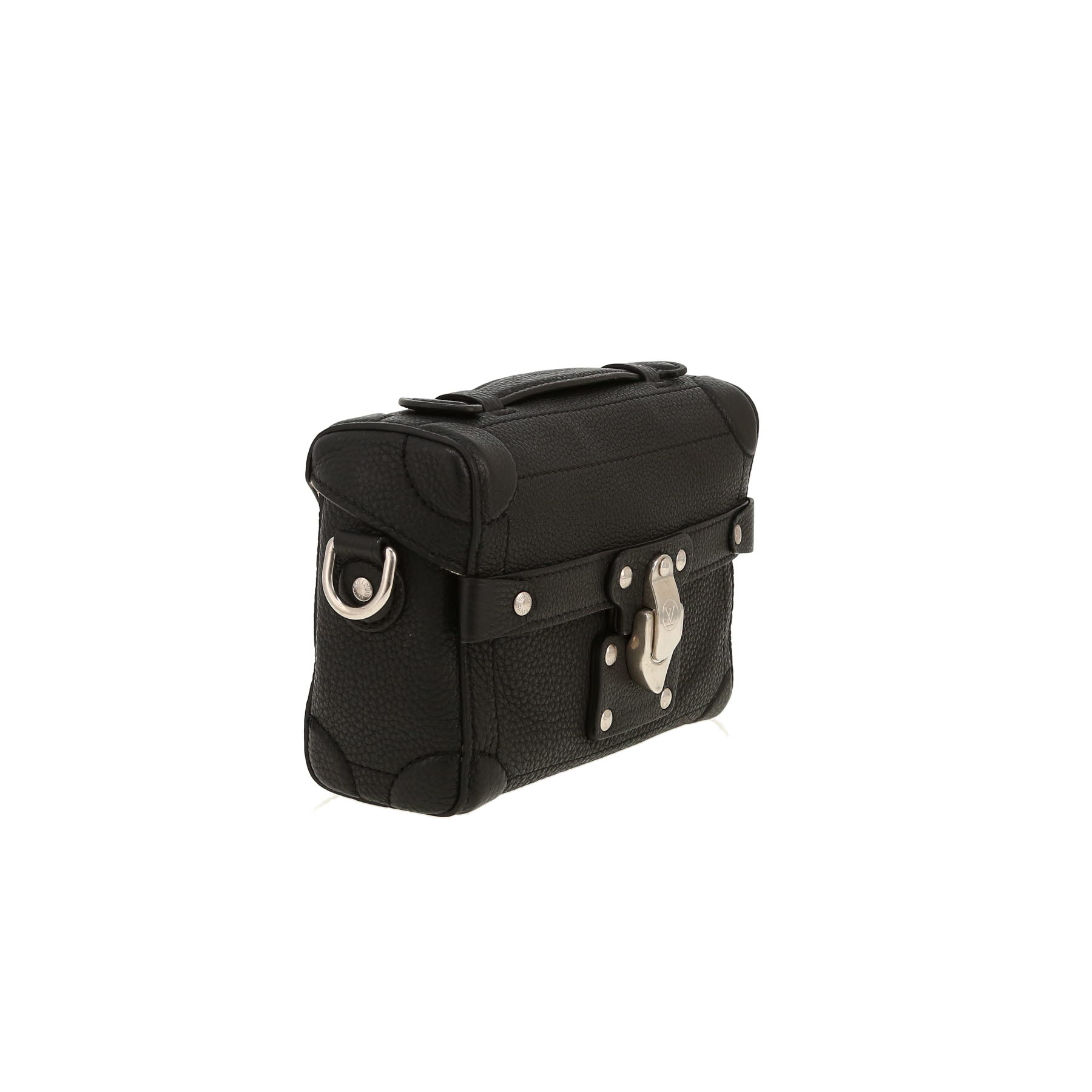 Louis Vuitton  Soul Trunk handbag  in black grained leather