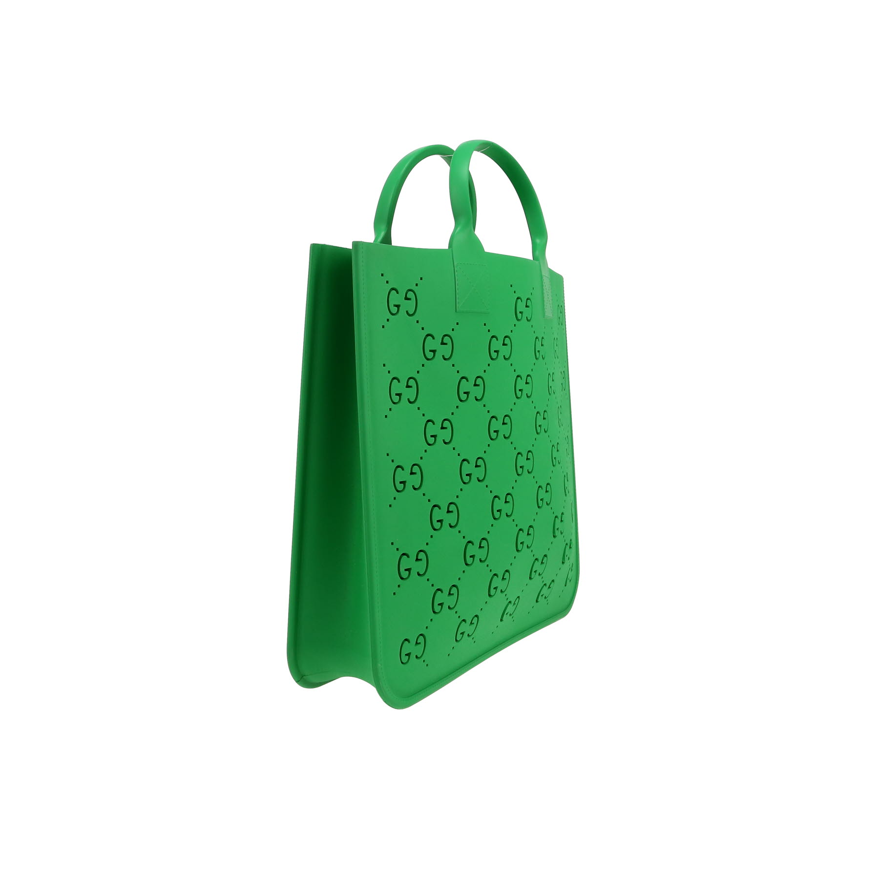 Gucci   shopping bag  in green plastic