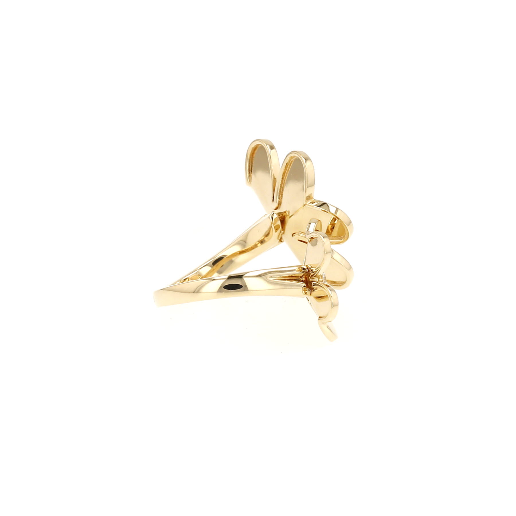 Anello Van Cleef 
Arpels Frivole in oro giallo e diamanti