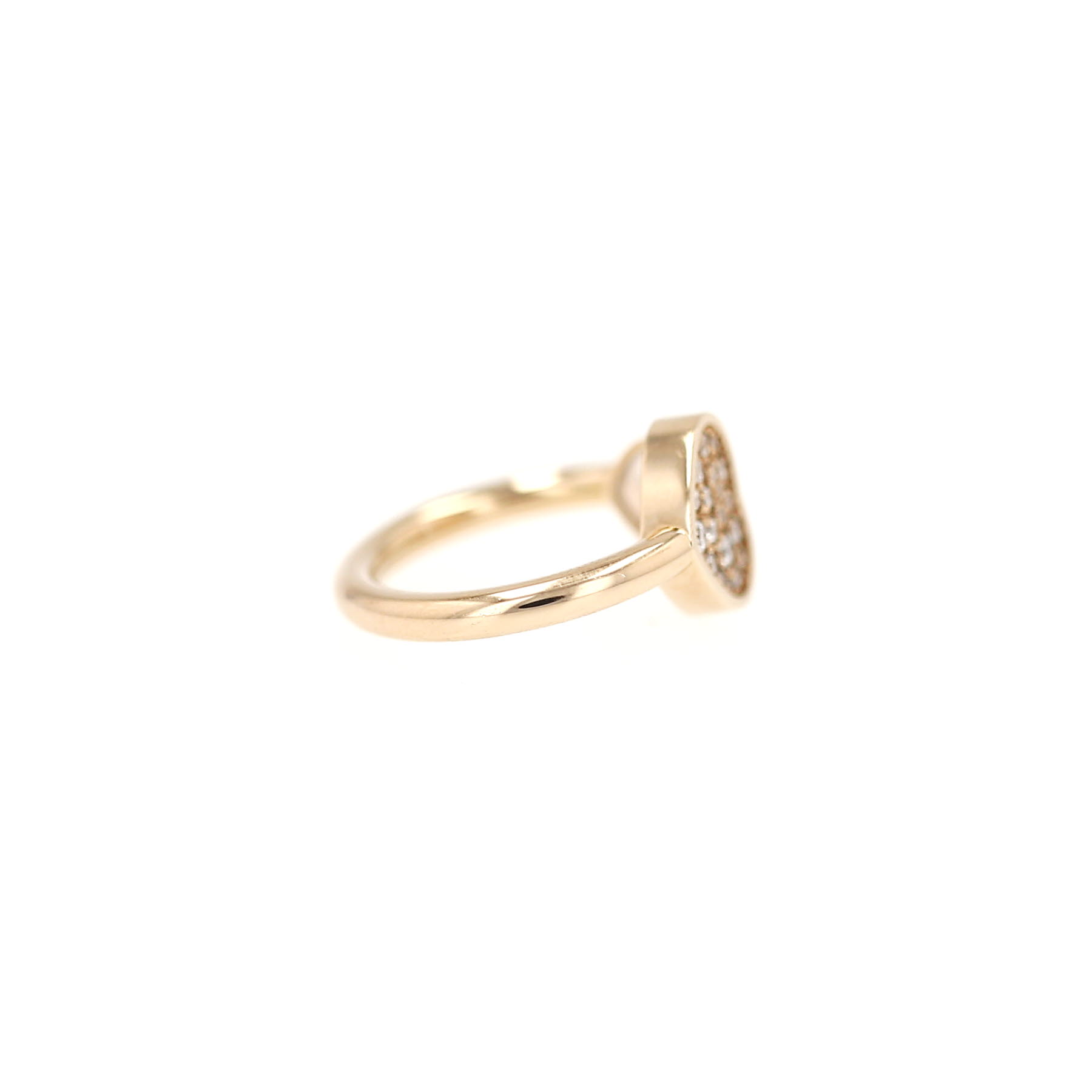 Bague Chopard Happy Hearts en or rose et diamants