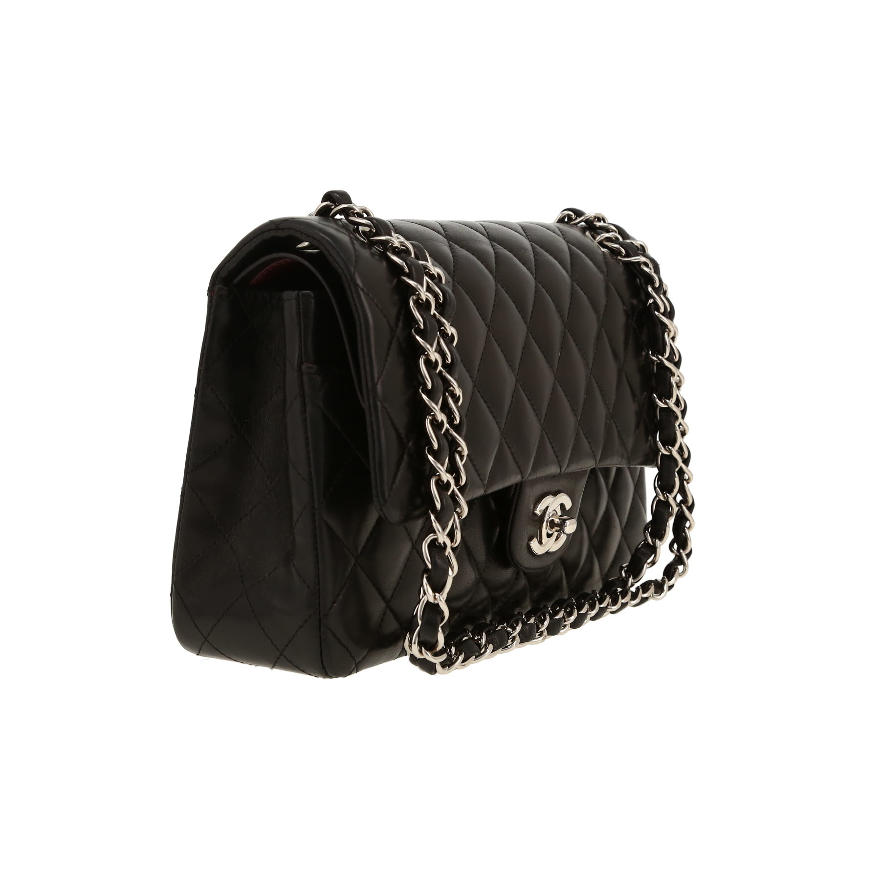 Chanel  Timeless Classic handbag  in black quilted leather