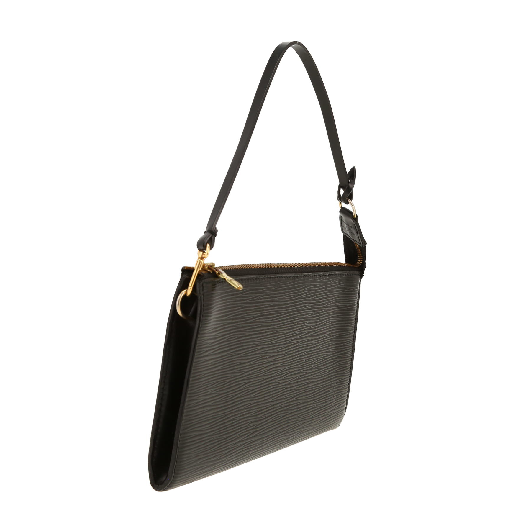 Sac à main Louis Vuitton  Pochette accessoires en cuir épi noir