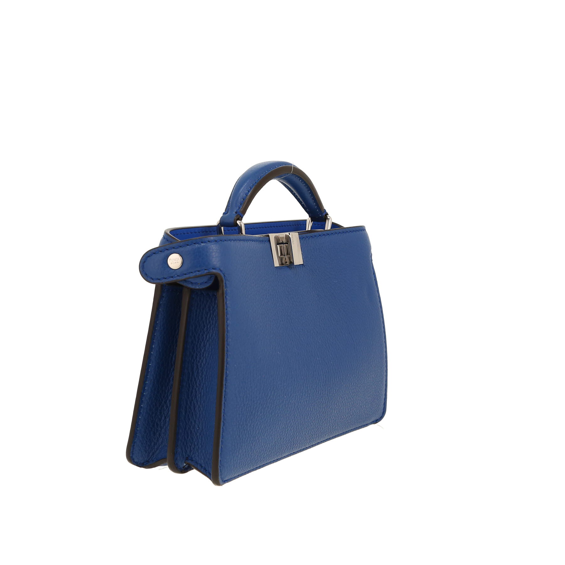Bolso de mano Fendi  Peekaboo ISeeU en cuero azul