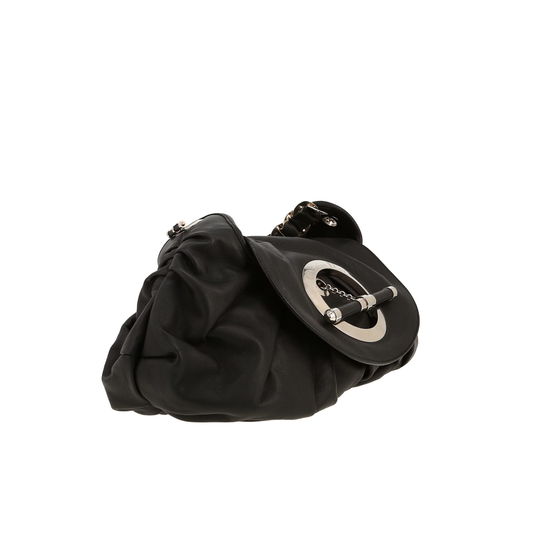 Dior  Vintage handbag  in black leather