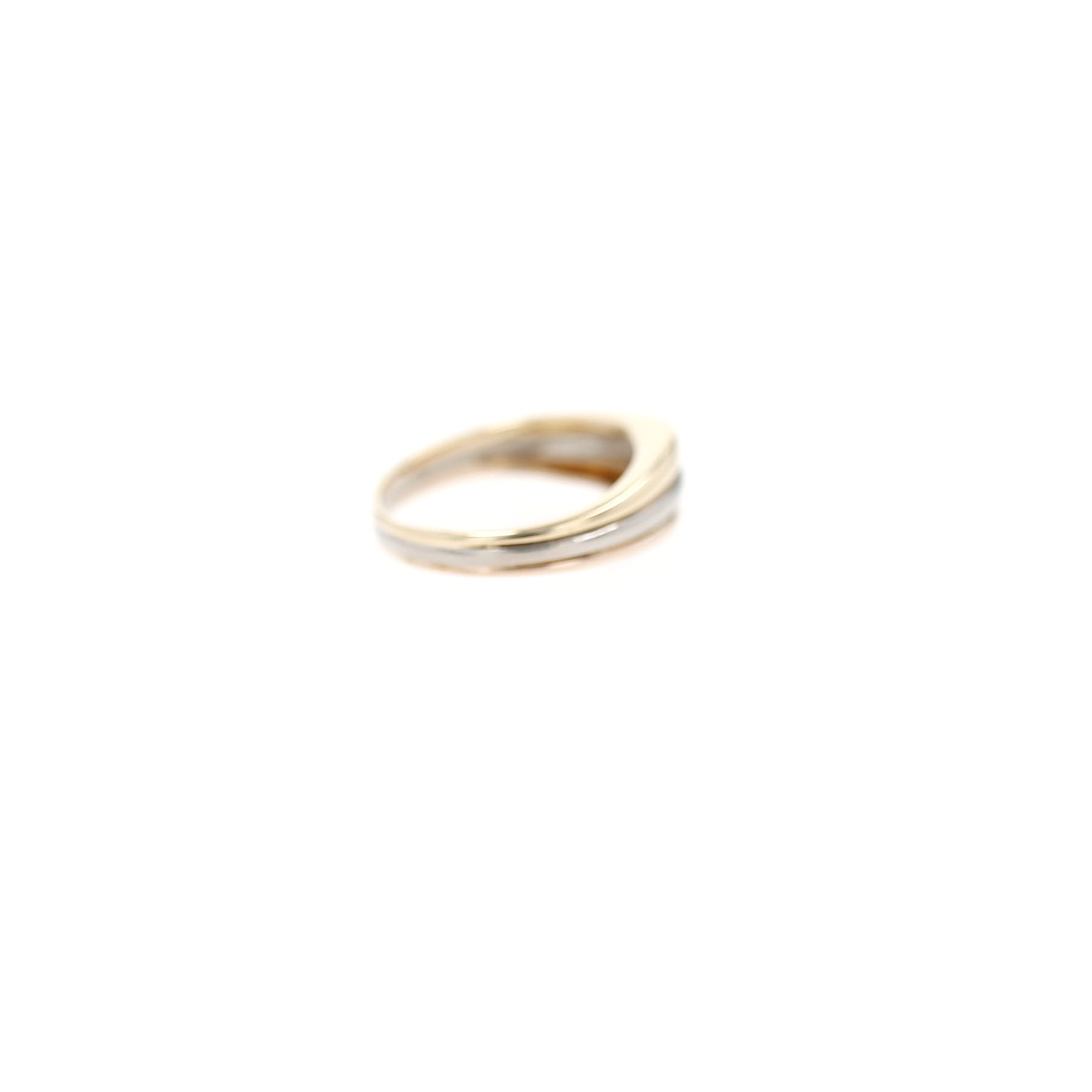 Cartier Trois ors ring in 3 golds and diamonds