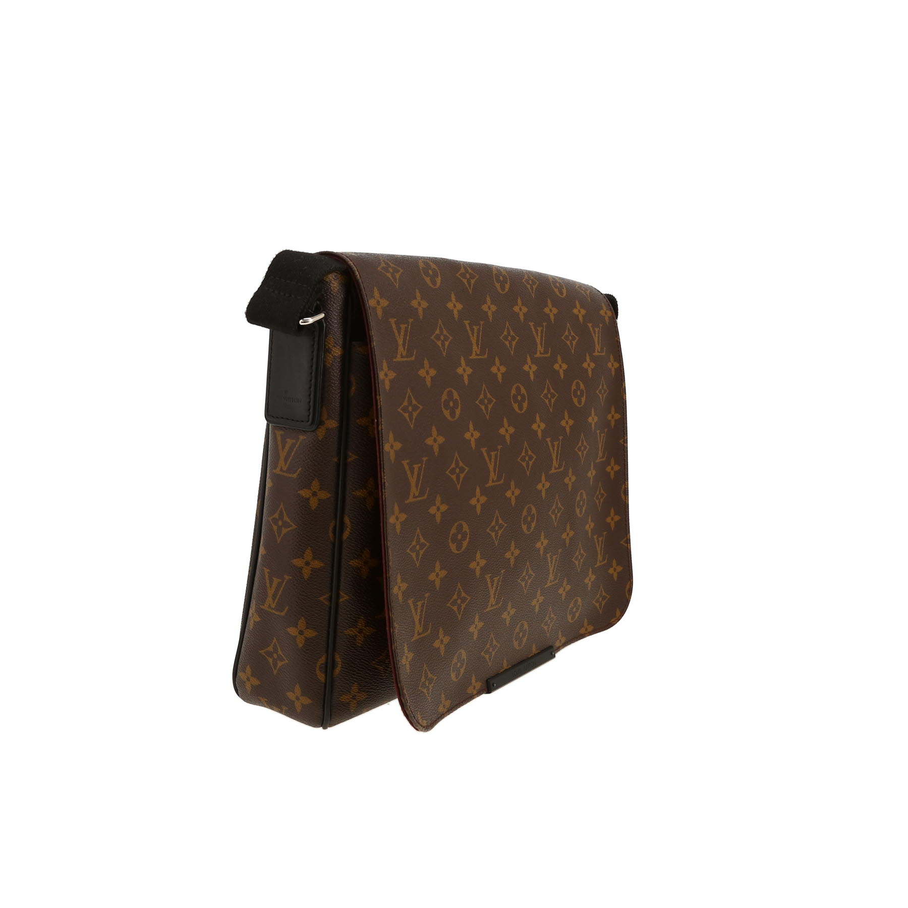 Borsa a tracolla Louis Vuitton  District in tela monogram marrone