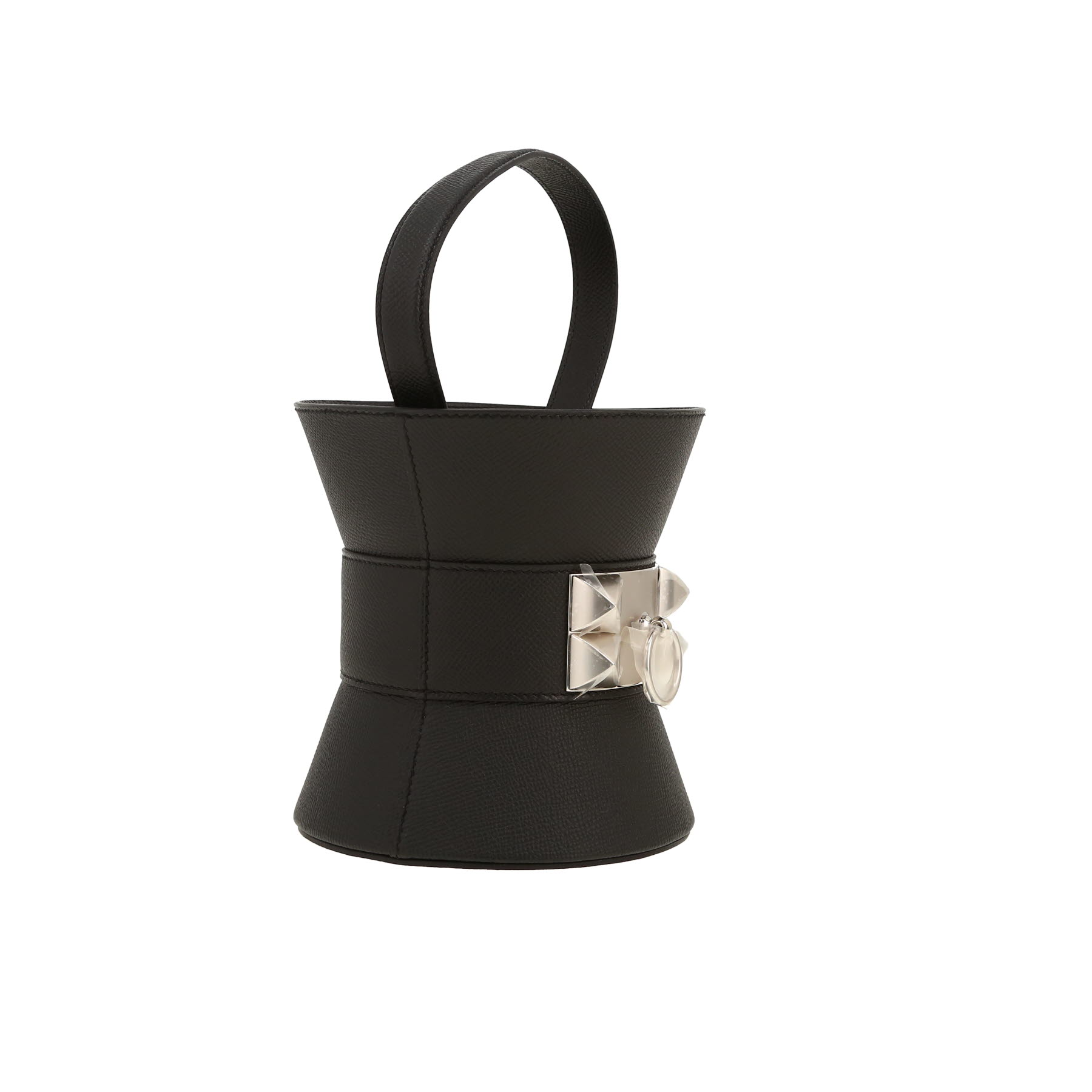 Hermès  Médor handbag  in black epsom leather