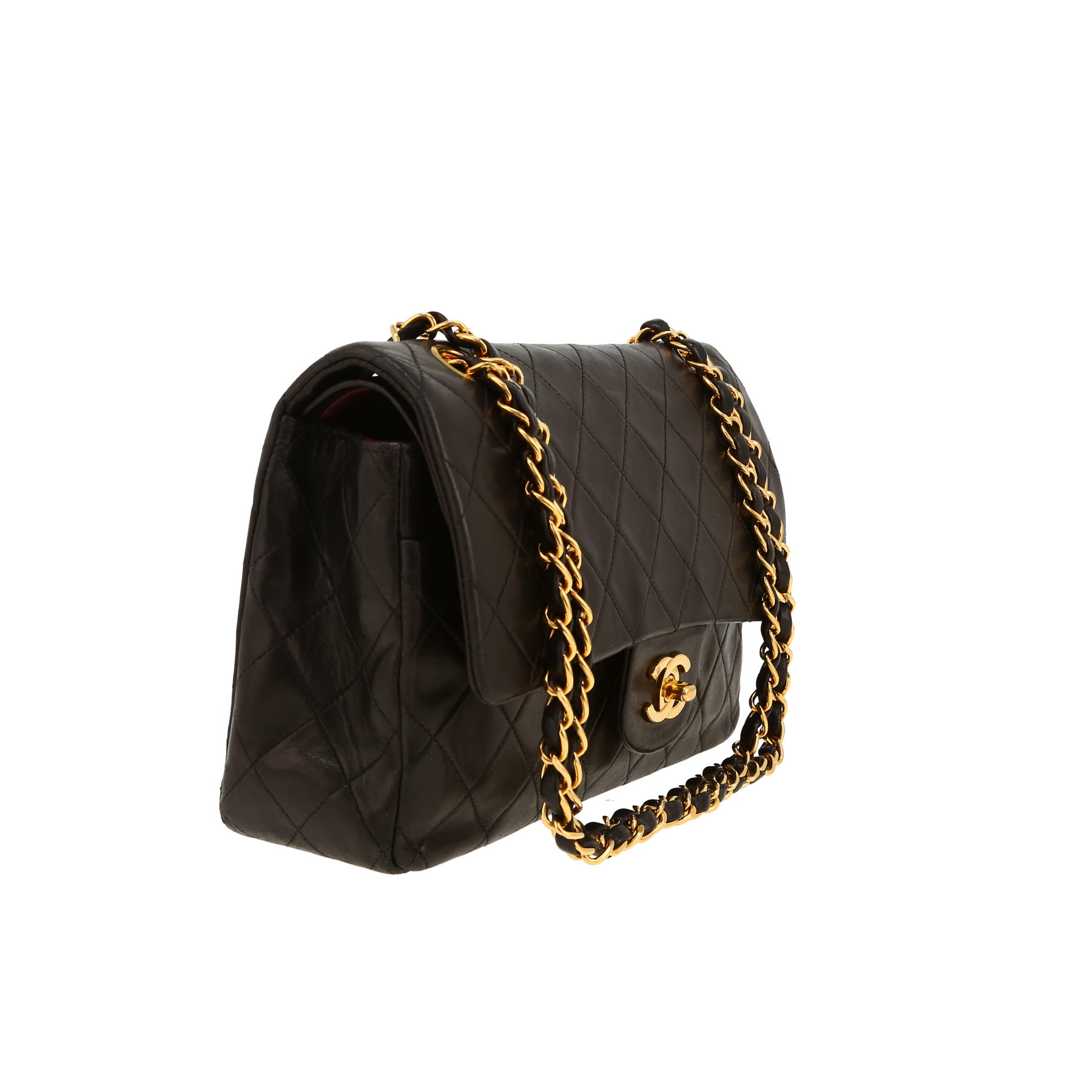Sac à main Chanel  Timeless Classic en cuir matelassé noir