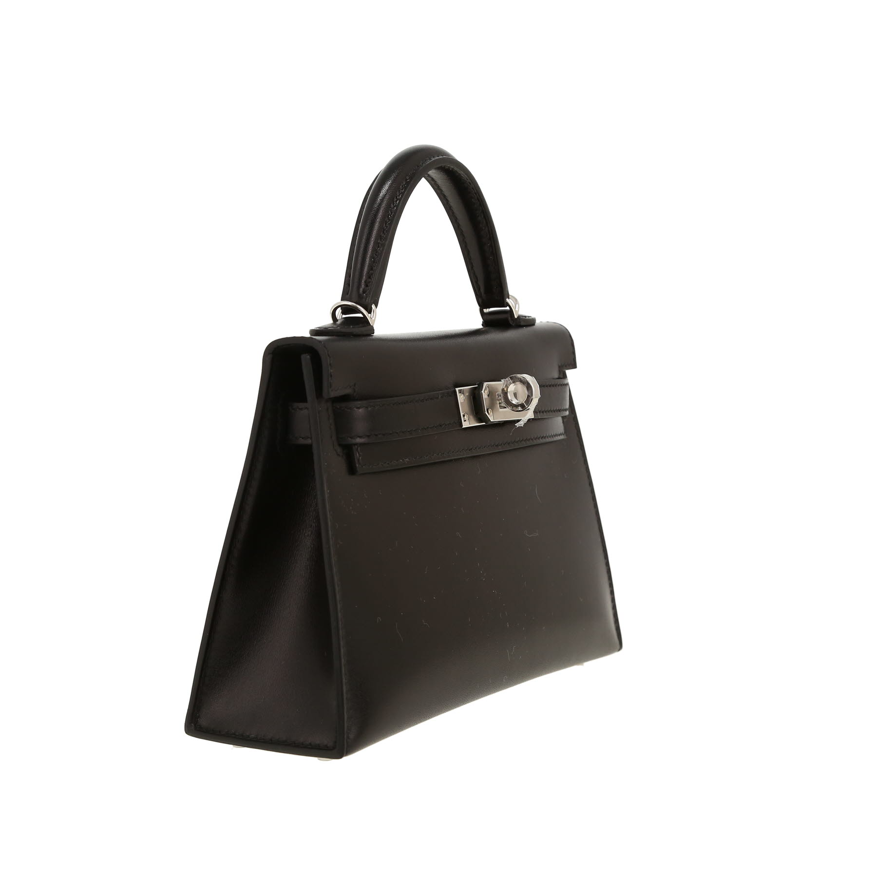 Hermès  Kelly 20 cm handbag  in black box leather