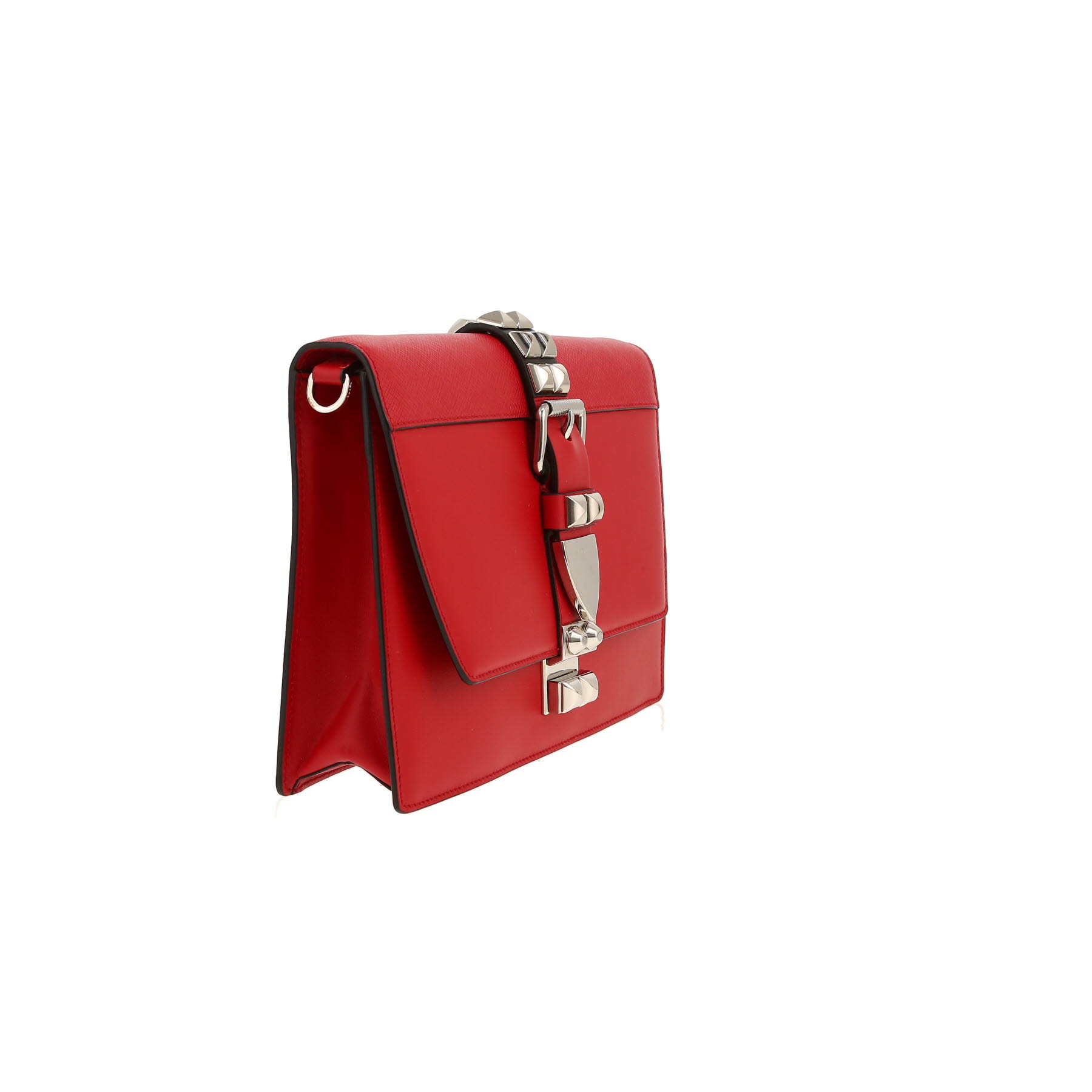 Prada  Elektra shoulder bag  in red leather