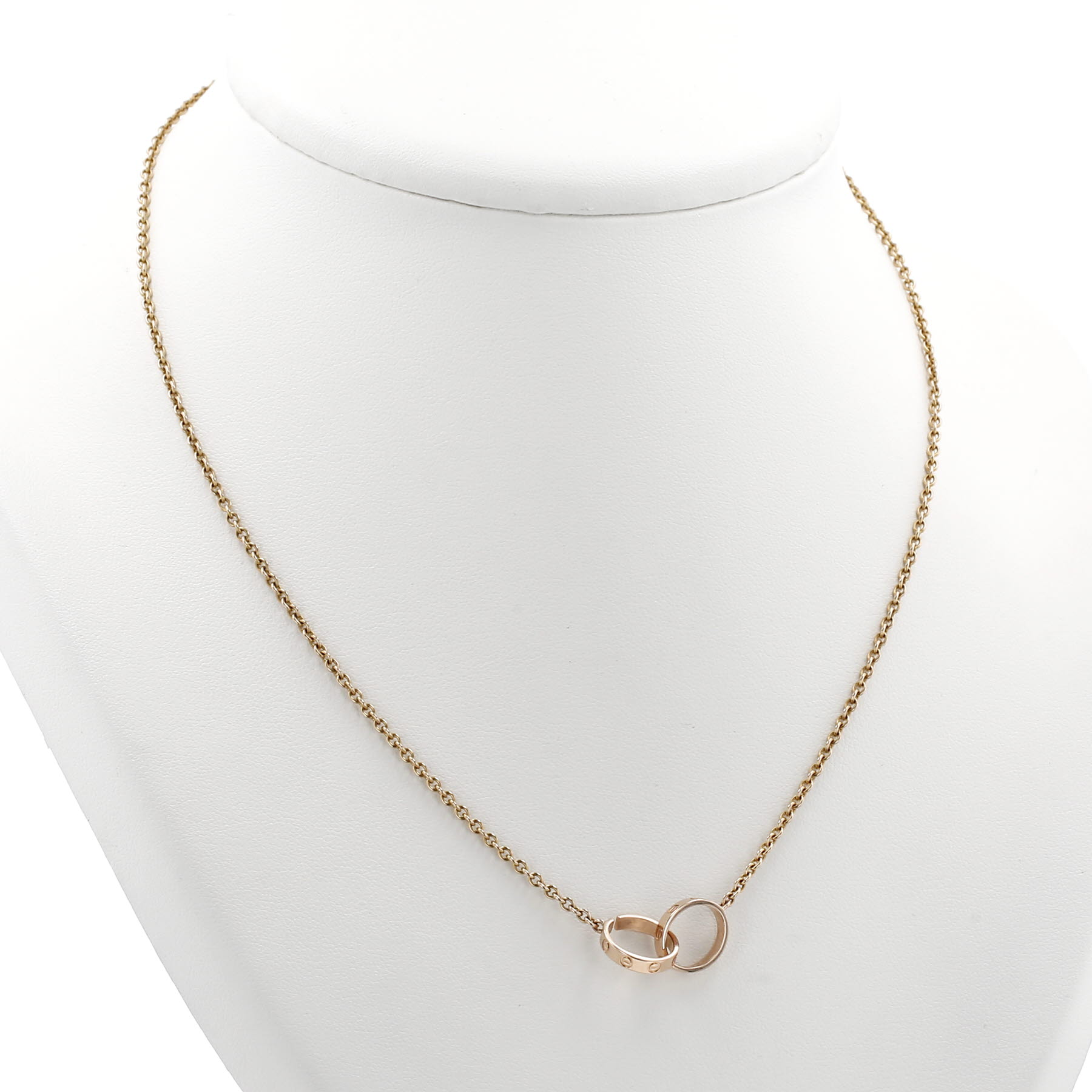 Collier Cartier Love en or rose
