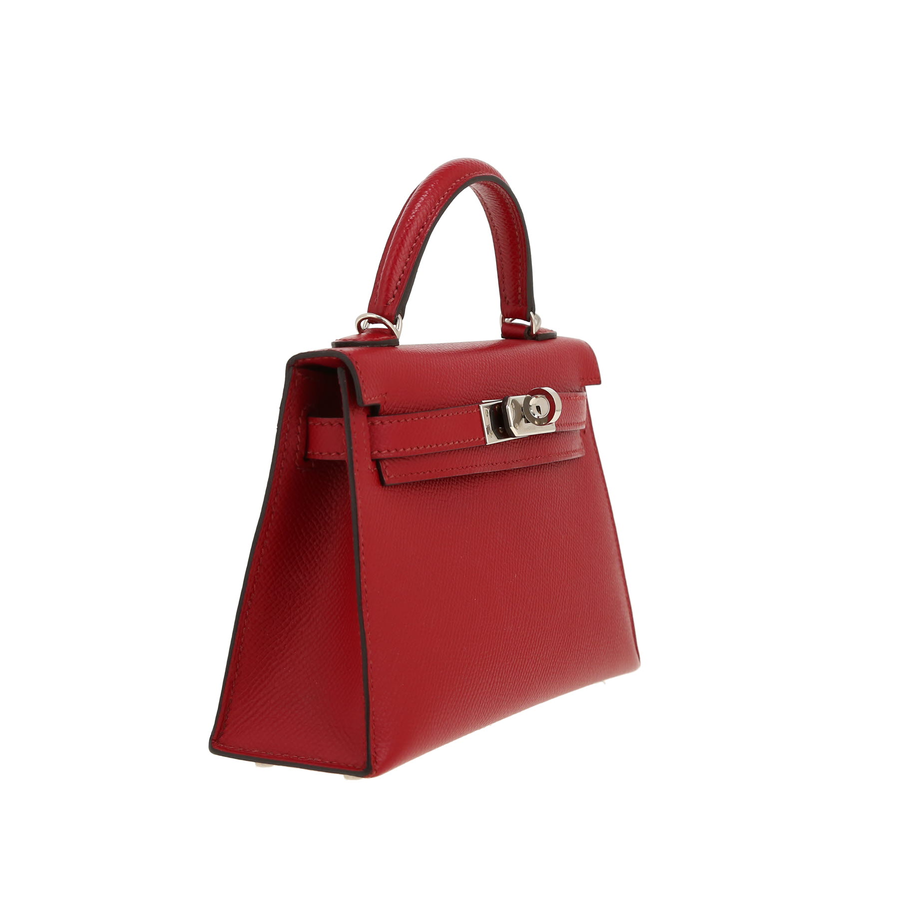 Hermès  Kelly 20 cm handbag  in pomegranate red epsom leather