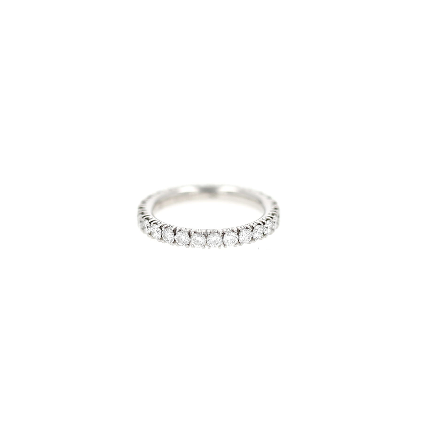 Fede nuziale Cartier Etincelle in platino e diamanti