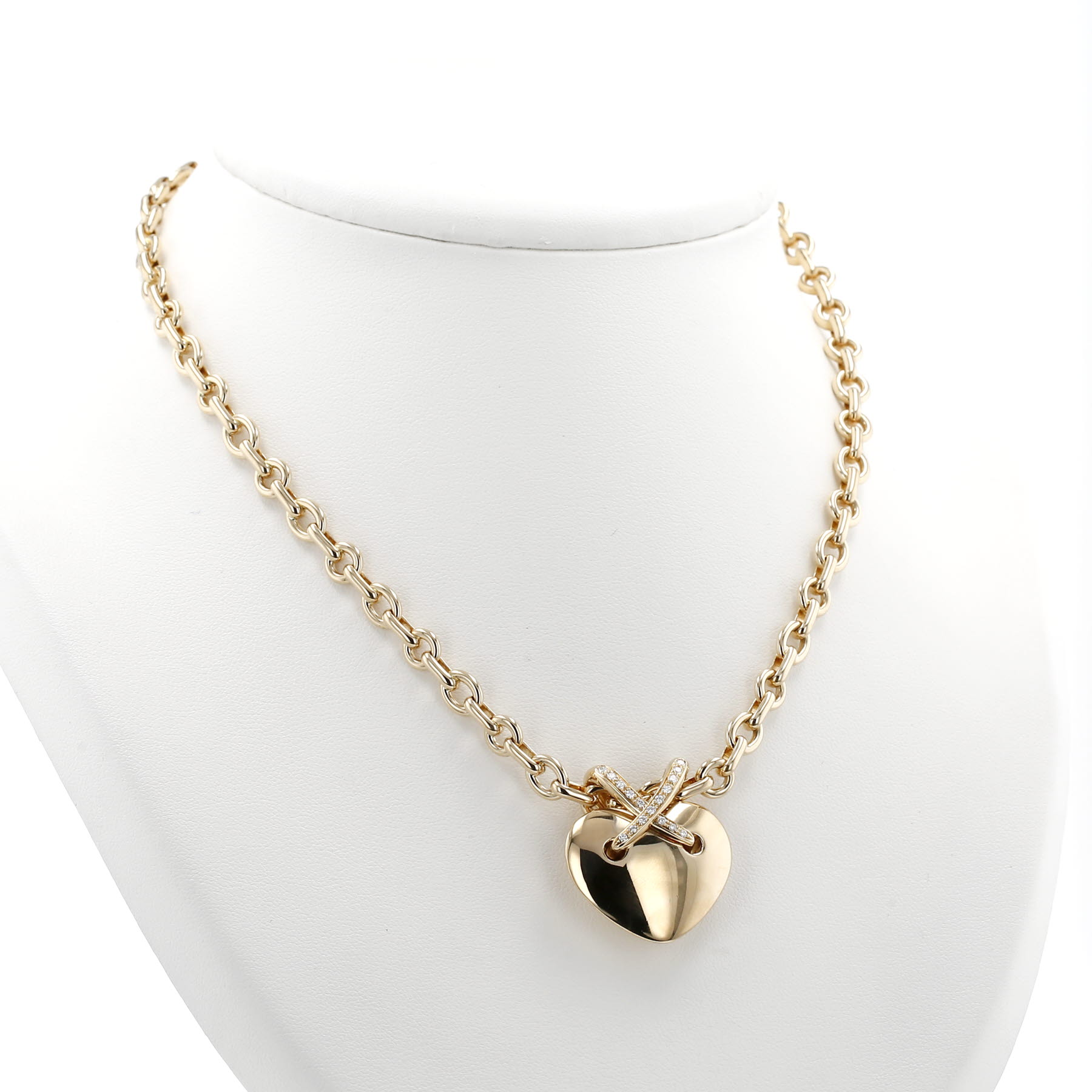 Collar Chaumet Lien de oro amarillo y diamantes