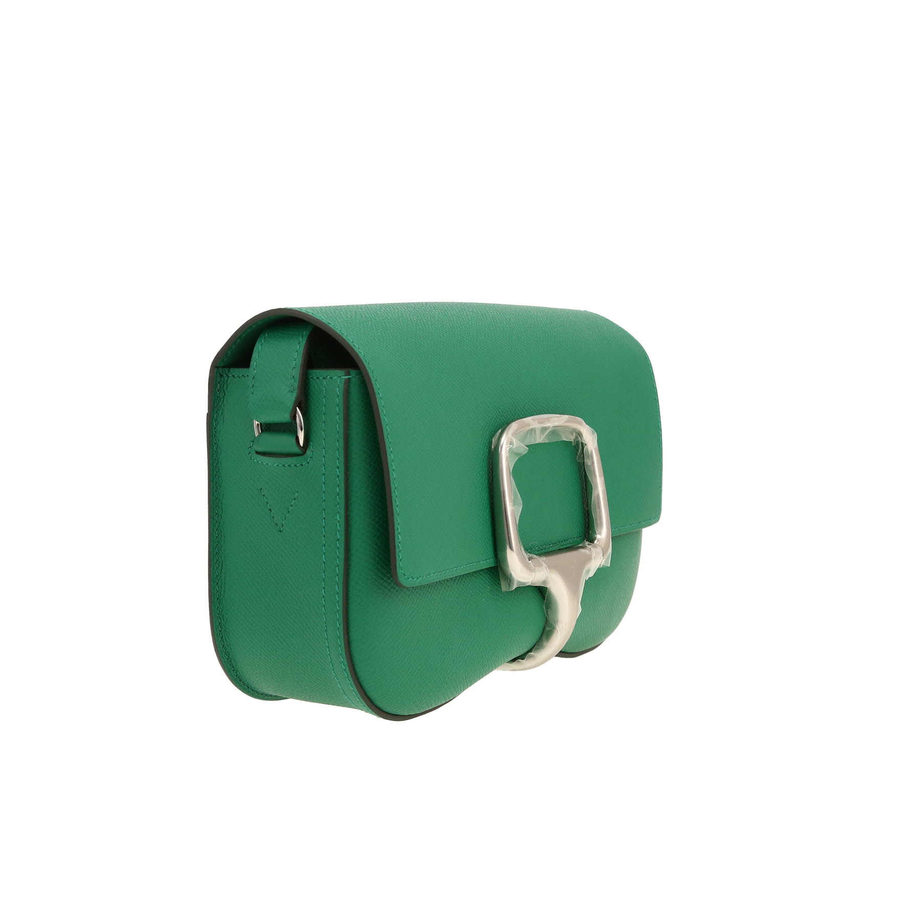Hermès  Della Cavalleria Elan shoulder bag  in Vert Vertigo epsom leather