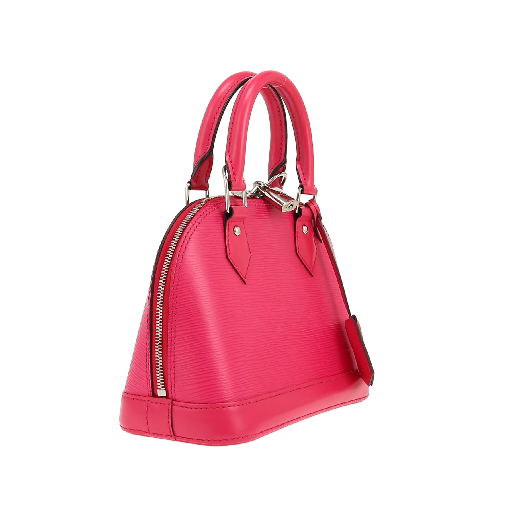 Louis Vuitton  Alma BB handbag  in pink epi leather  and pink leather