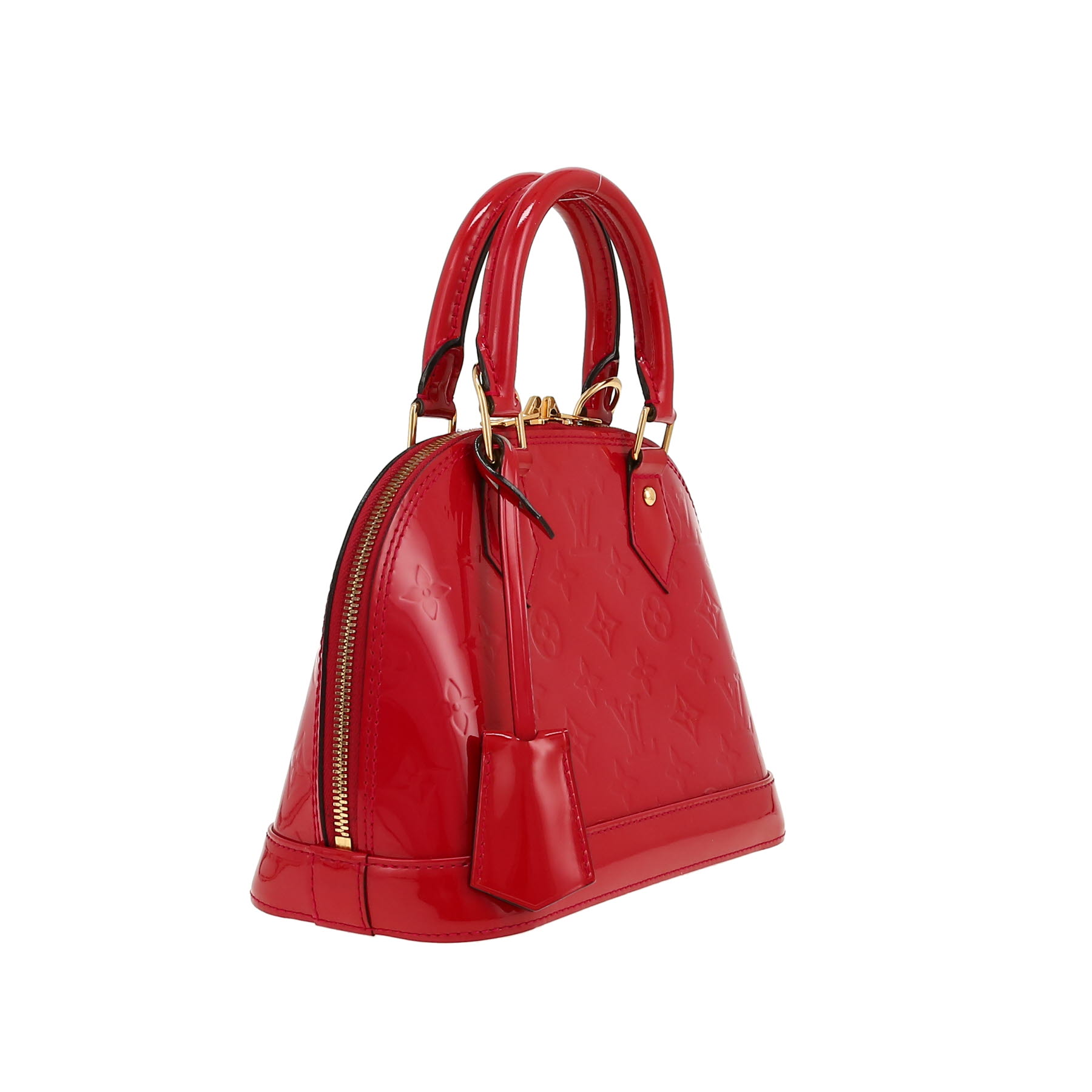 Sac à main Louis Vuitton  Alma BB en cuir verni monogram rose Sac à main Louis Vuitton  Alma BB en cuir verni monogram rose