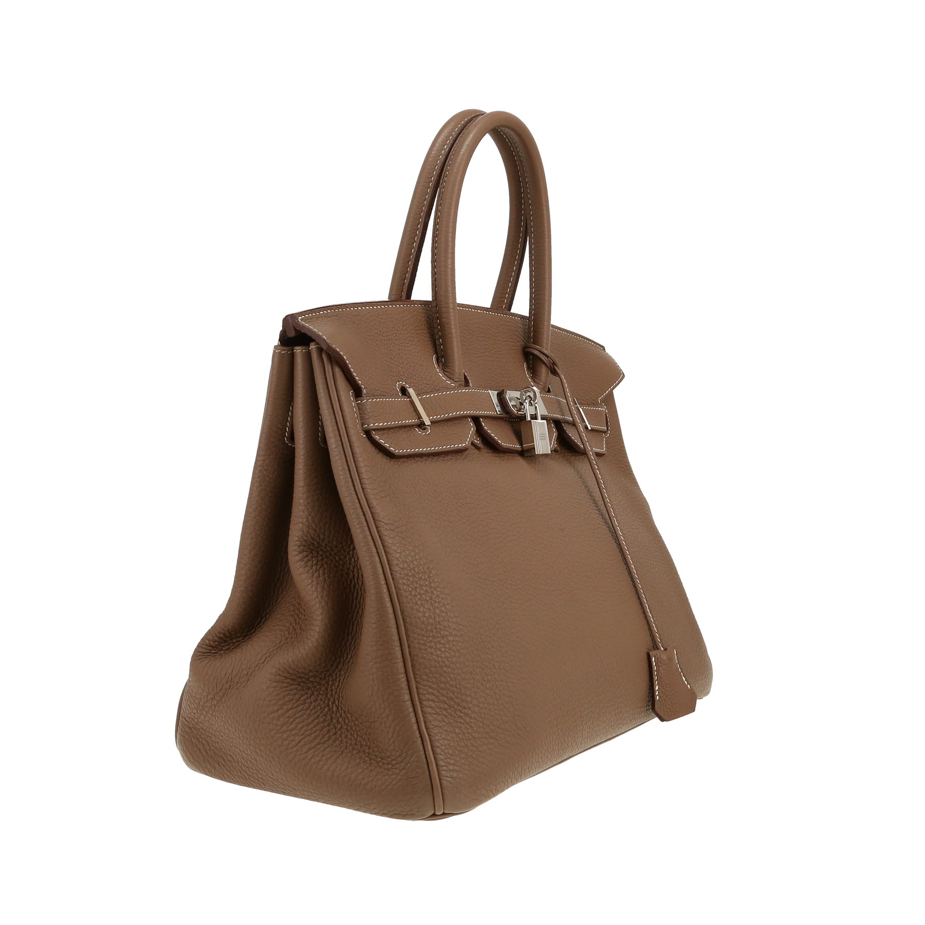 Sac à main Hermès  Birkin 35 cm en cuir togo étoupe