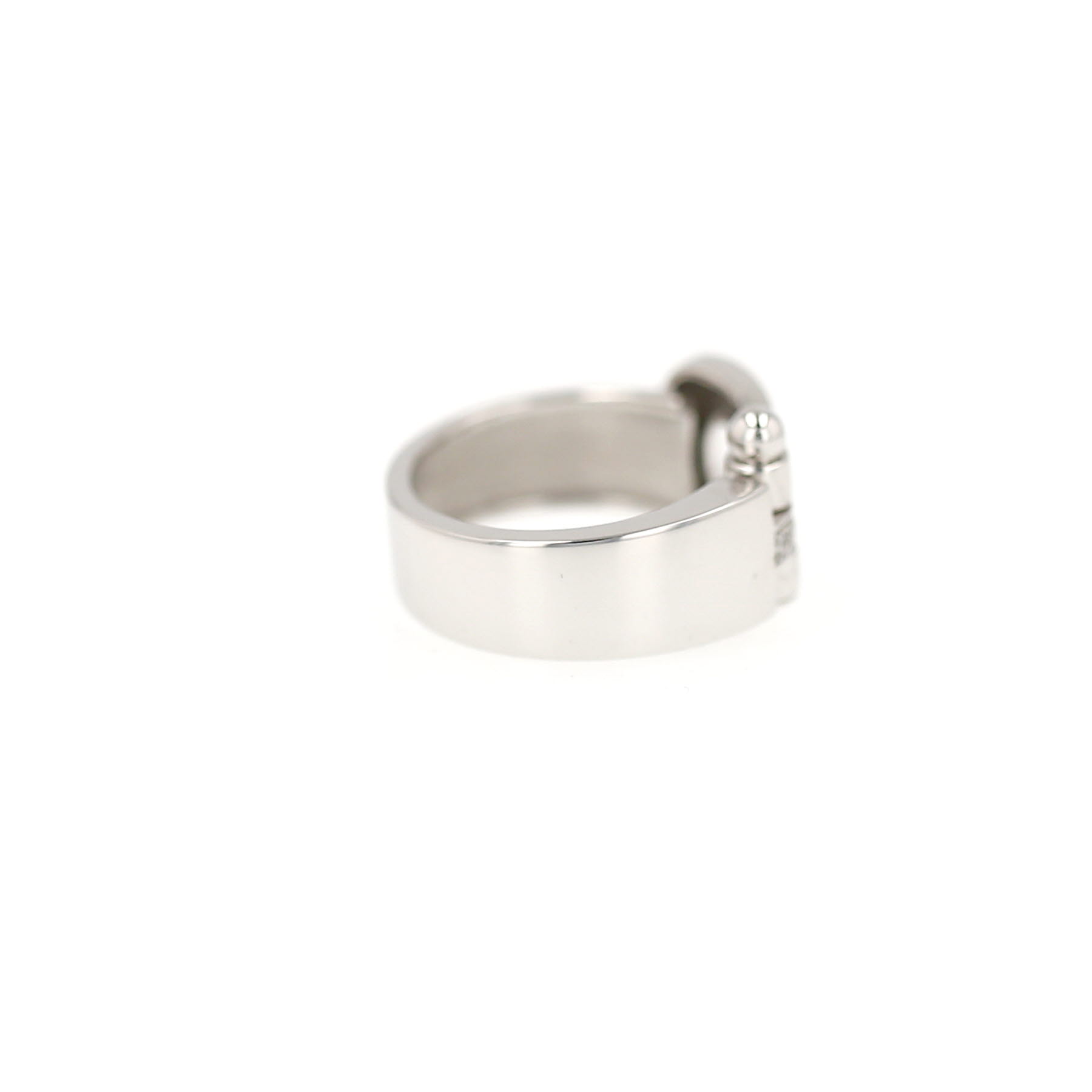 Fred Force 10 large model ring in white gold and diamonds