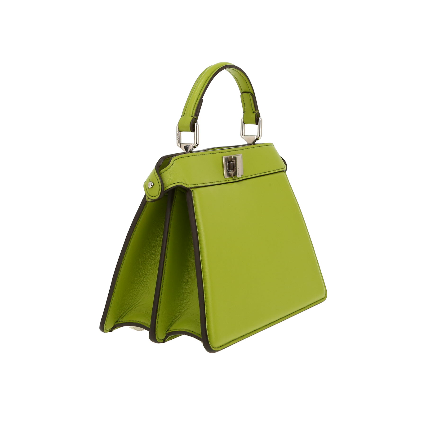 Fendi  Peekaboo ISeeU handbag  in green leather
