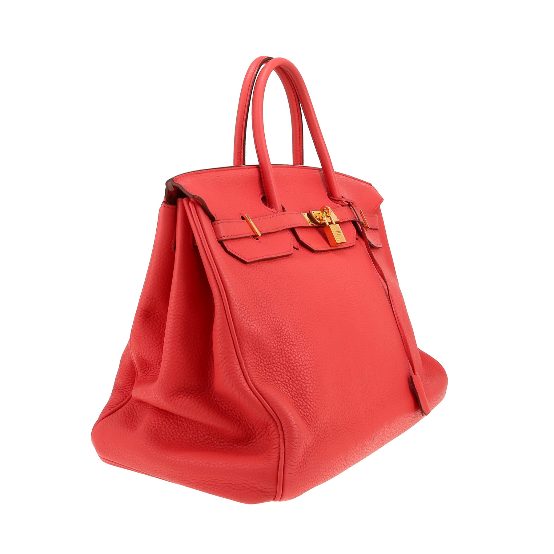 Hermès  Birkin 40 cm handbag  in pink Jaipur togo leather