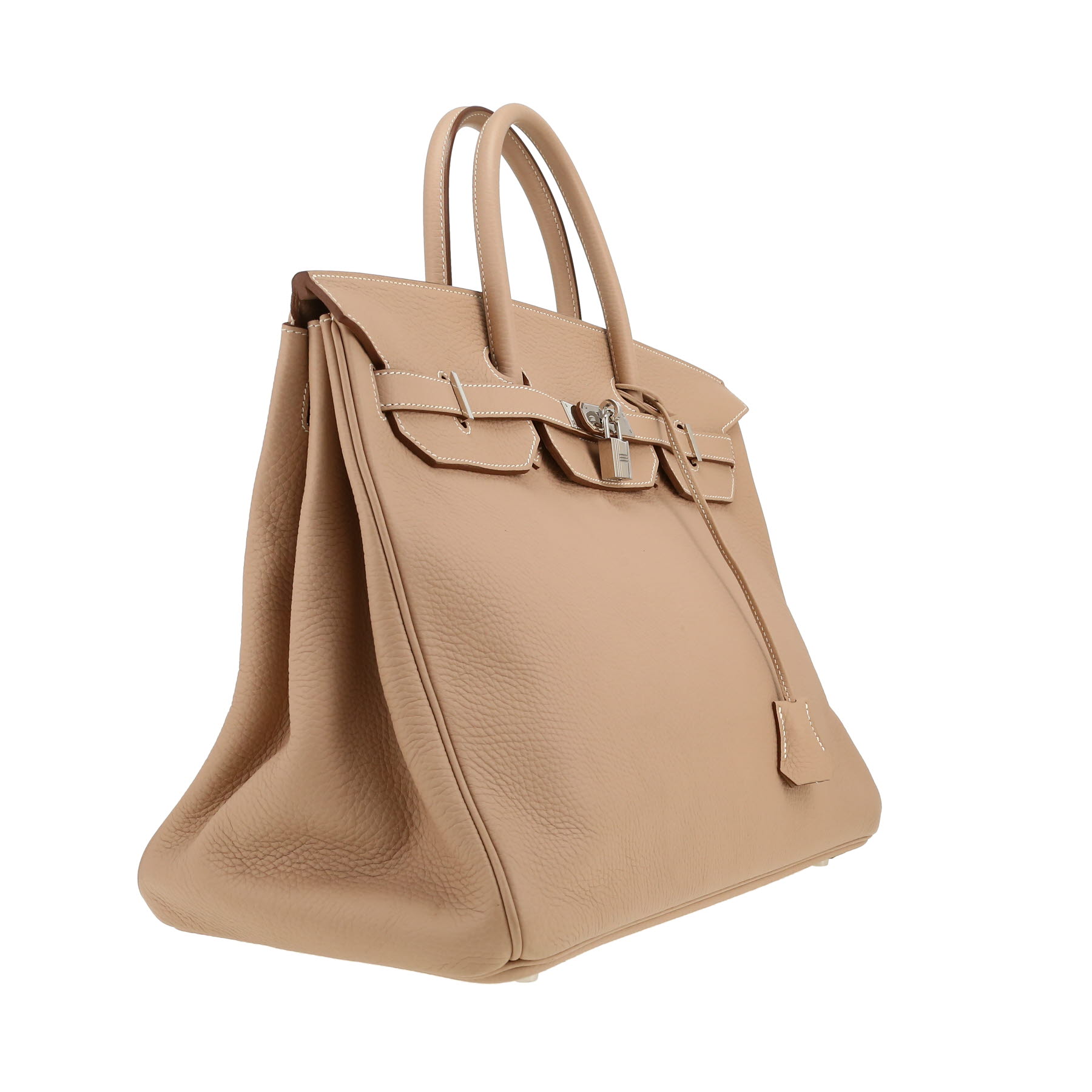 Hermès  Birkin 40 cm handbag  in tourterelle grey togo leather