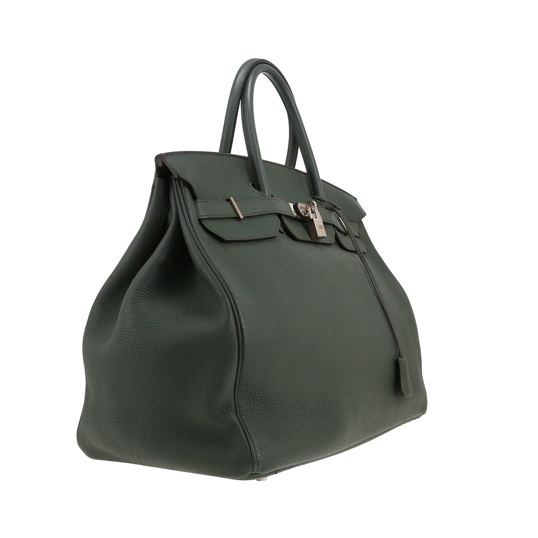 Hermès  Birkin 40 cm handbag  in Bleu Orage togo leather